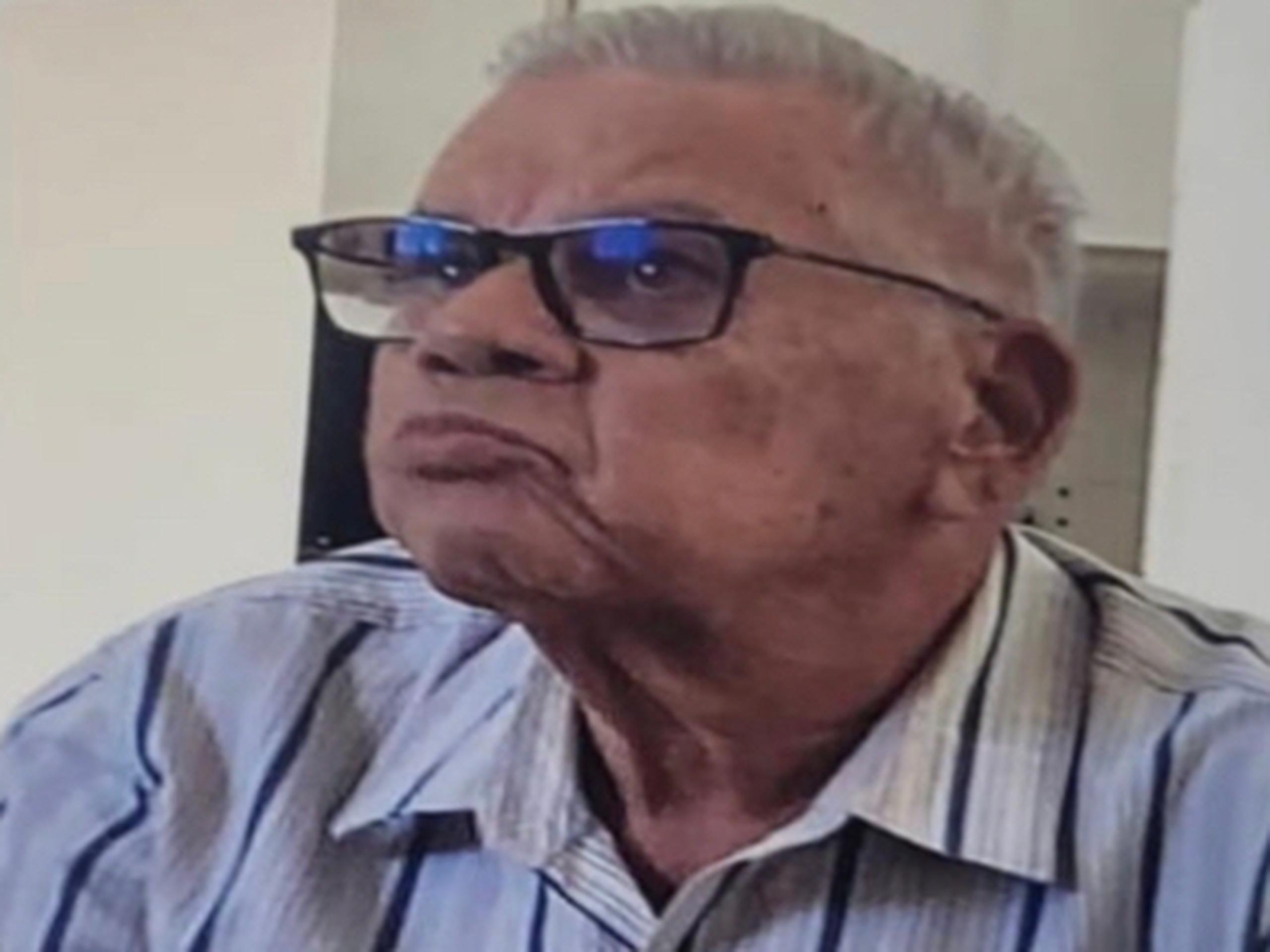 Benito Feliciano Acevedo, de 84 años de edad.