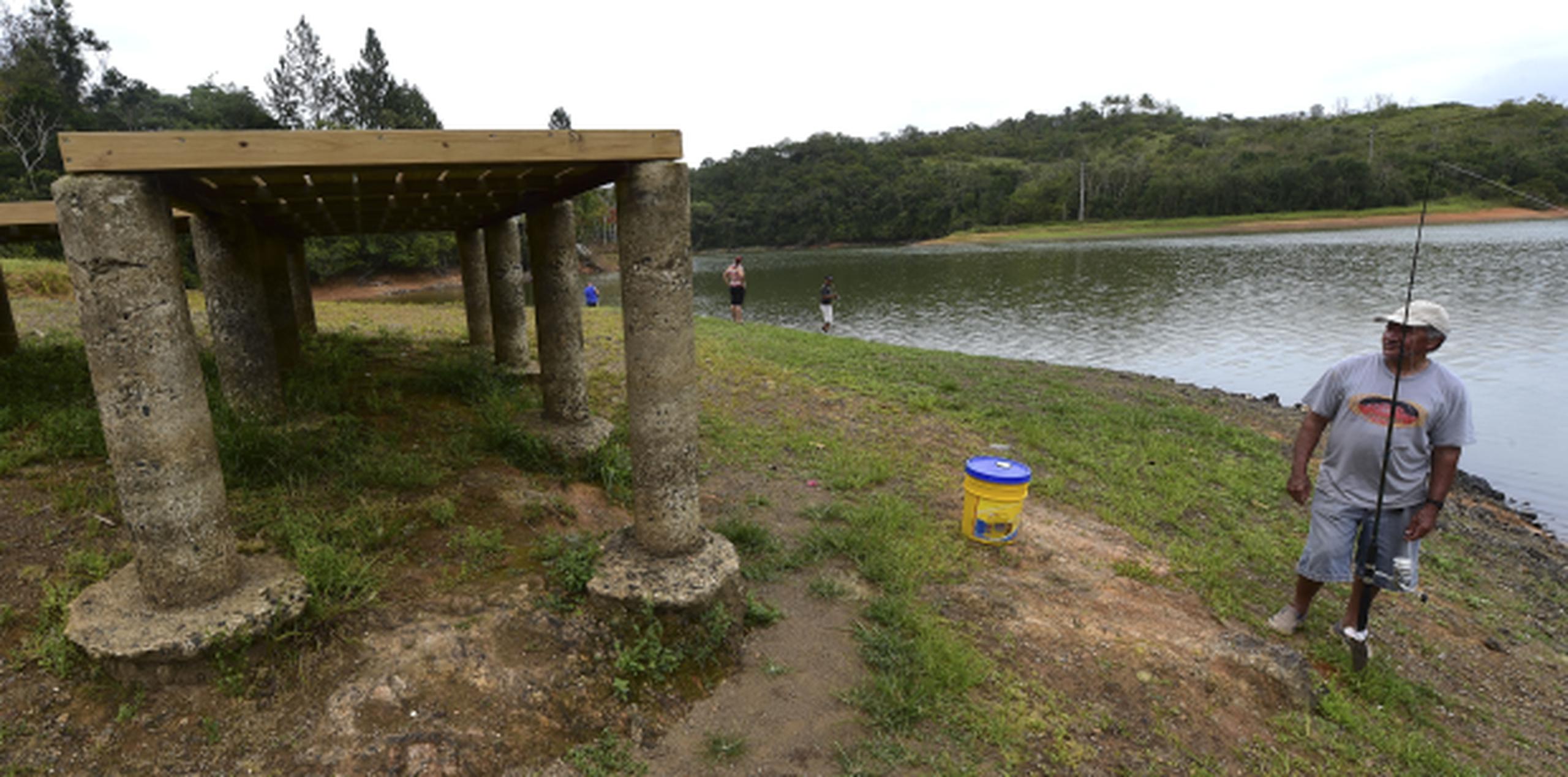 Los niveles de agua en El embalse de Cidra se encuentran entre los que más ha bajado recientemente. (Tony.zayas@gfrmedia.com)