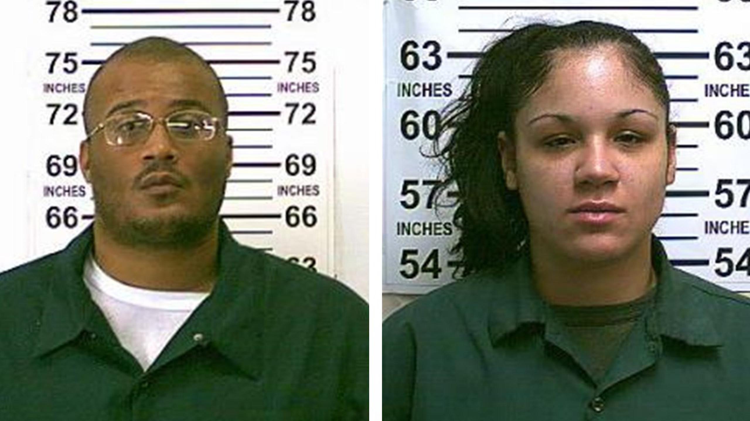 Daquan Wheeler y Ciara Martínez. (Policía de Nueva York)