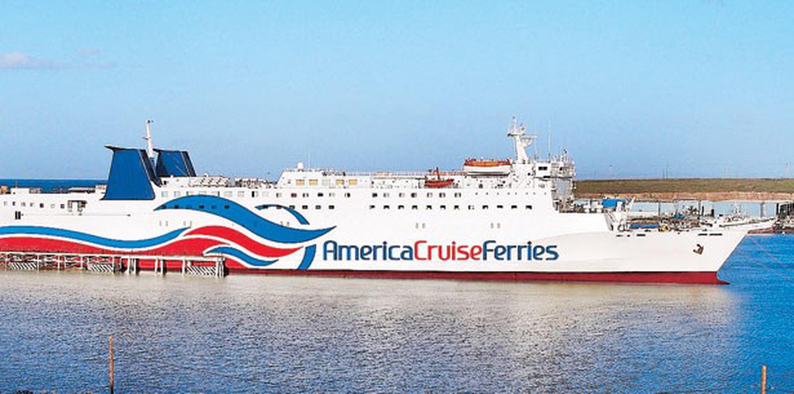 America Cruise Ferries ha transportado en el transcurso de la última década a más de un millón de pasajeros y 210,000 automóviles entre Puerto Rico y República Dominicana, lo que la convierte en una de las compañías del sector más importantes del Caribe. (Archivo)