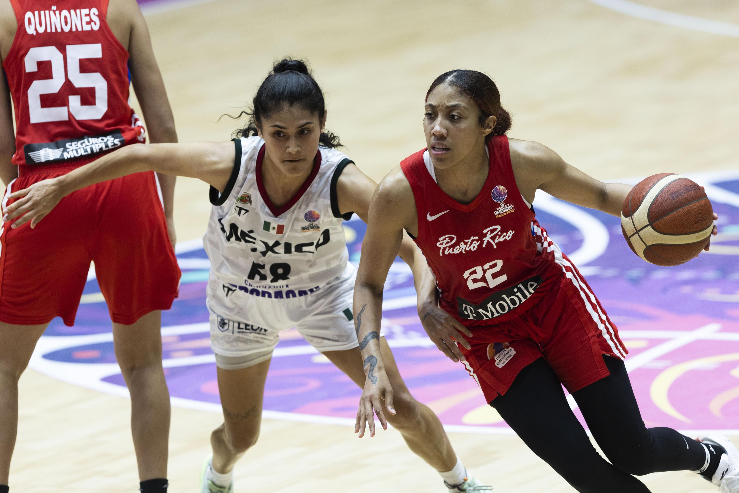 Arella Guirantes anotó 25 puntos en el triunfo de Puerto Rico.