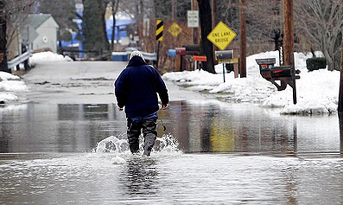 Inundaciones en Ohio y Nueva York tras tormentas en EEUU  Primera Hora