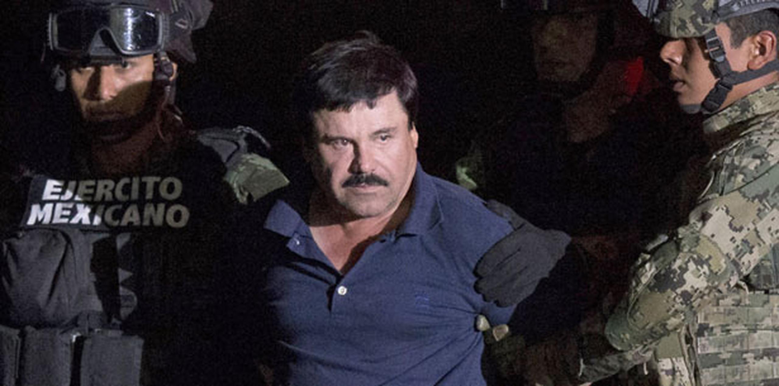 Antes de su última captura, Guzmán había sido arrestado dos veces en México y en ambas ocasiones se escapó de la cárcel.  (Archivo)
