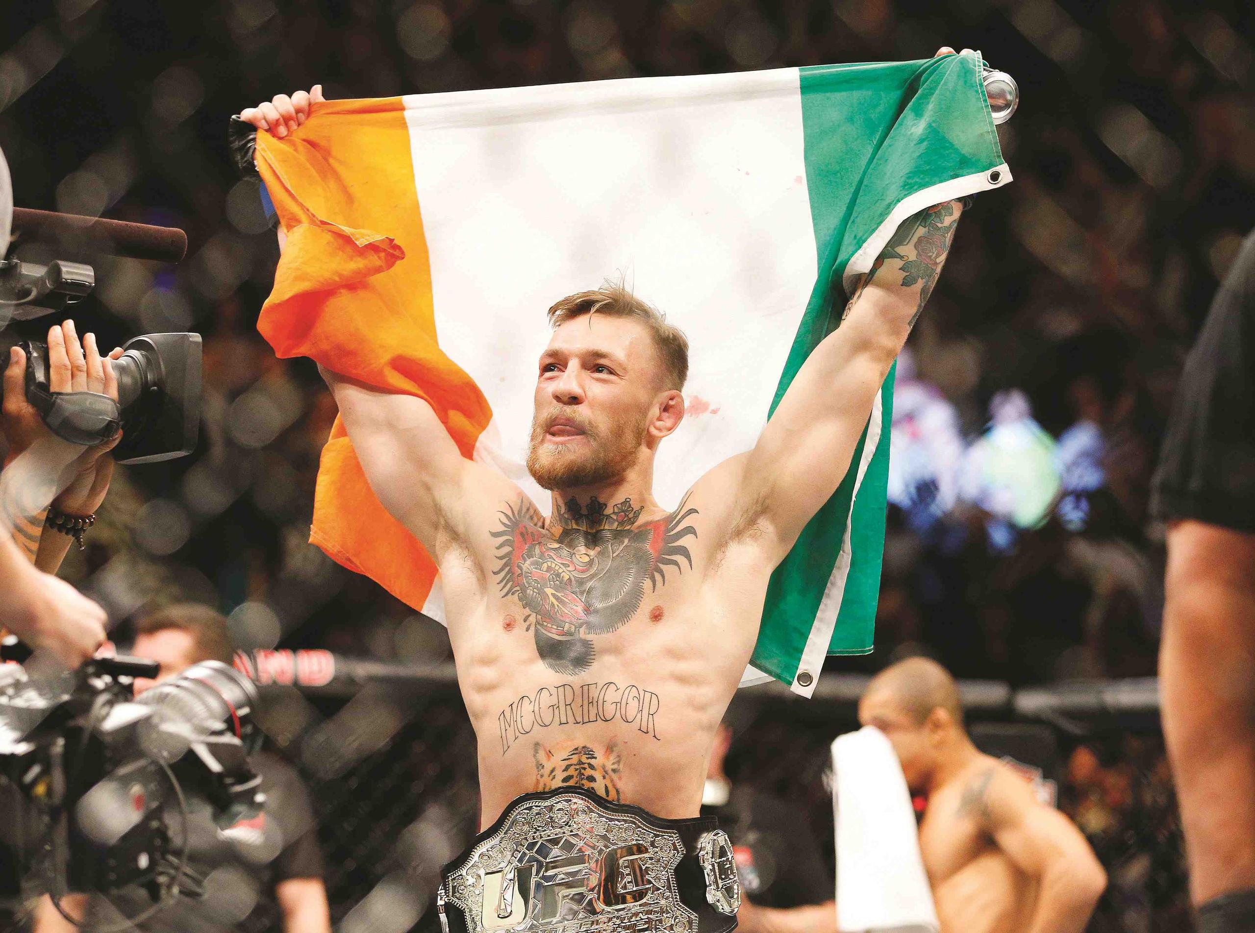 Conor McGregor: El exmonarca peso ligero y pluma de UFC anunció su retiro el 26 de marzo. Perdió su último combate contra Khabib Nurmagomedov. (AP / John Locher)