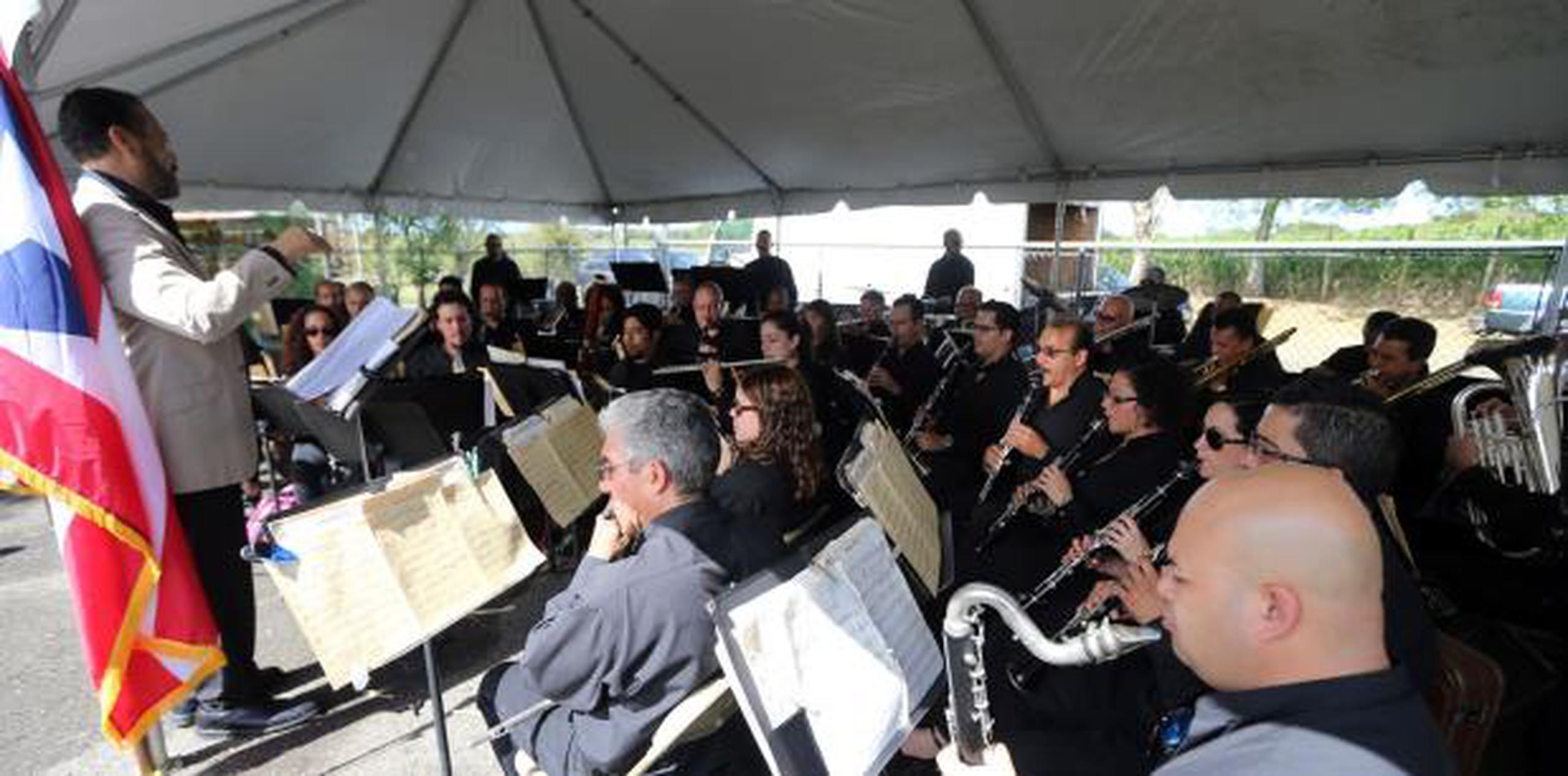 La Banda, antes conocida como Banda Estatal de Puerto Rico, es dirigida desde el año 2003, hasta el presente, por Ángel "Cuco" Peña. (archivo)