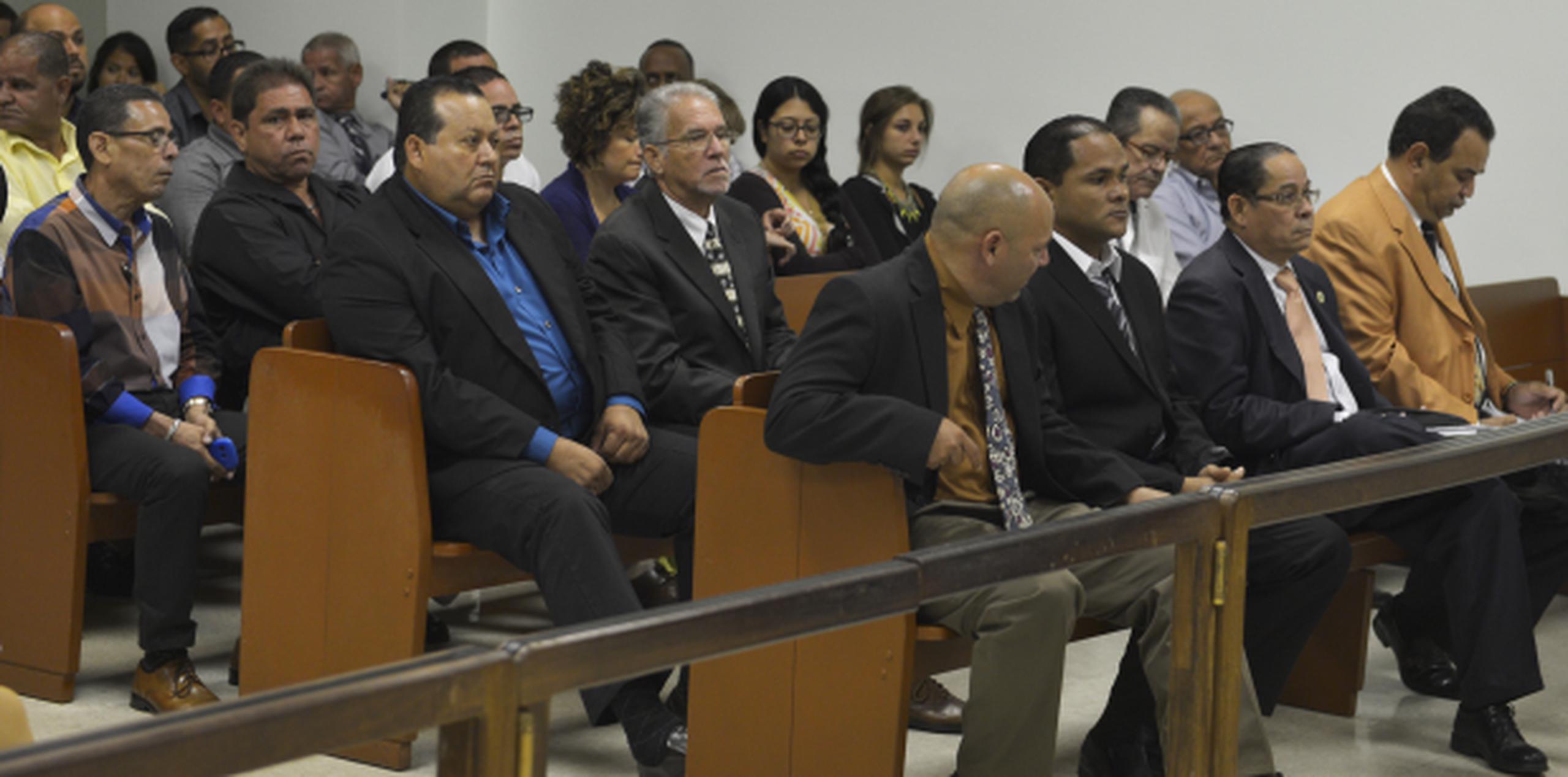 La vista judicial en la sala del juez Ángel Pagán estuvo concurrida. (ismael.fernandez@gfrmedia.com)