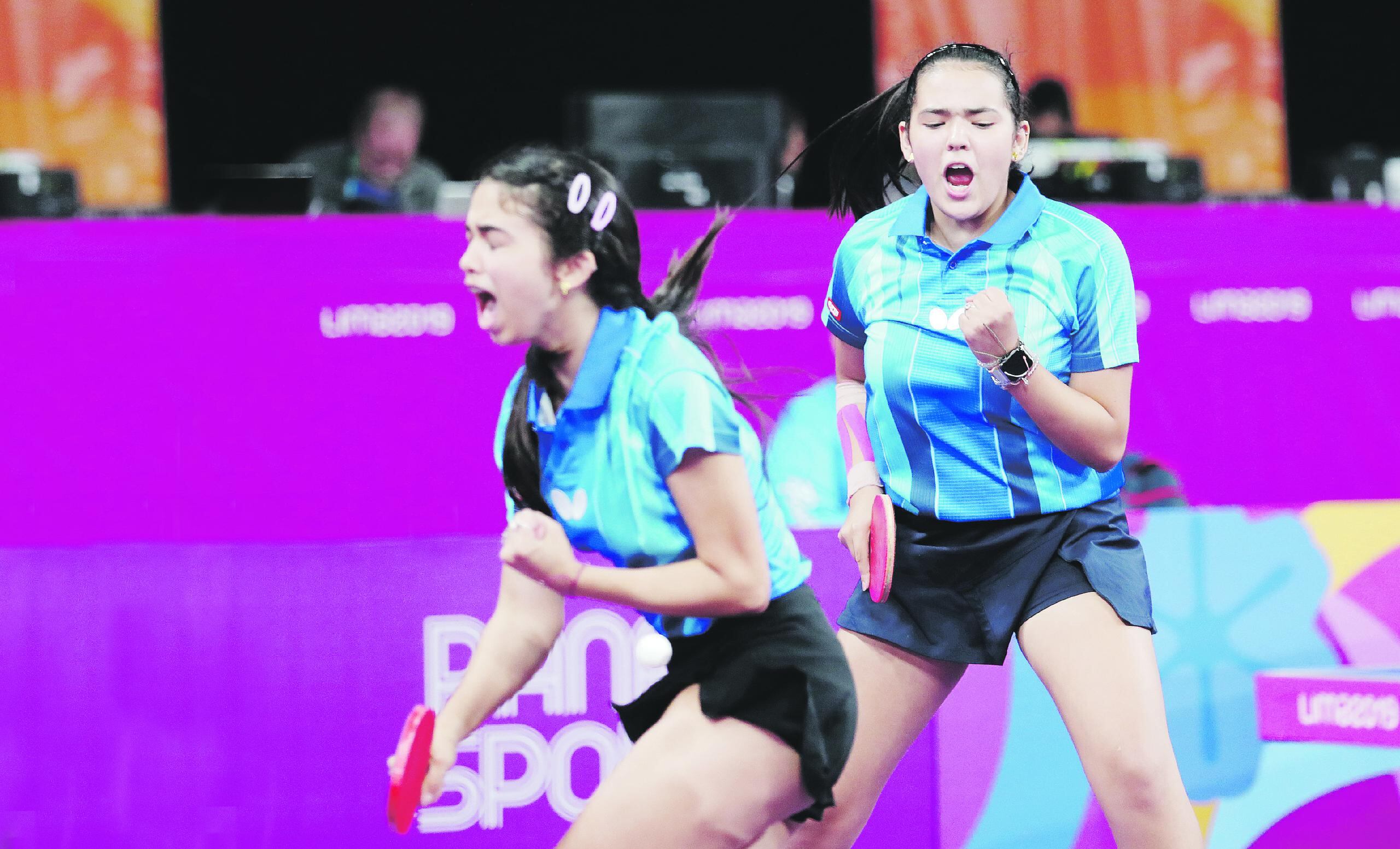 Las hermanas Melanie y Adriana Díaz jugarán en octubre en los Juegos Panamericanos Santiago 2023.