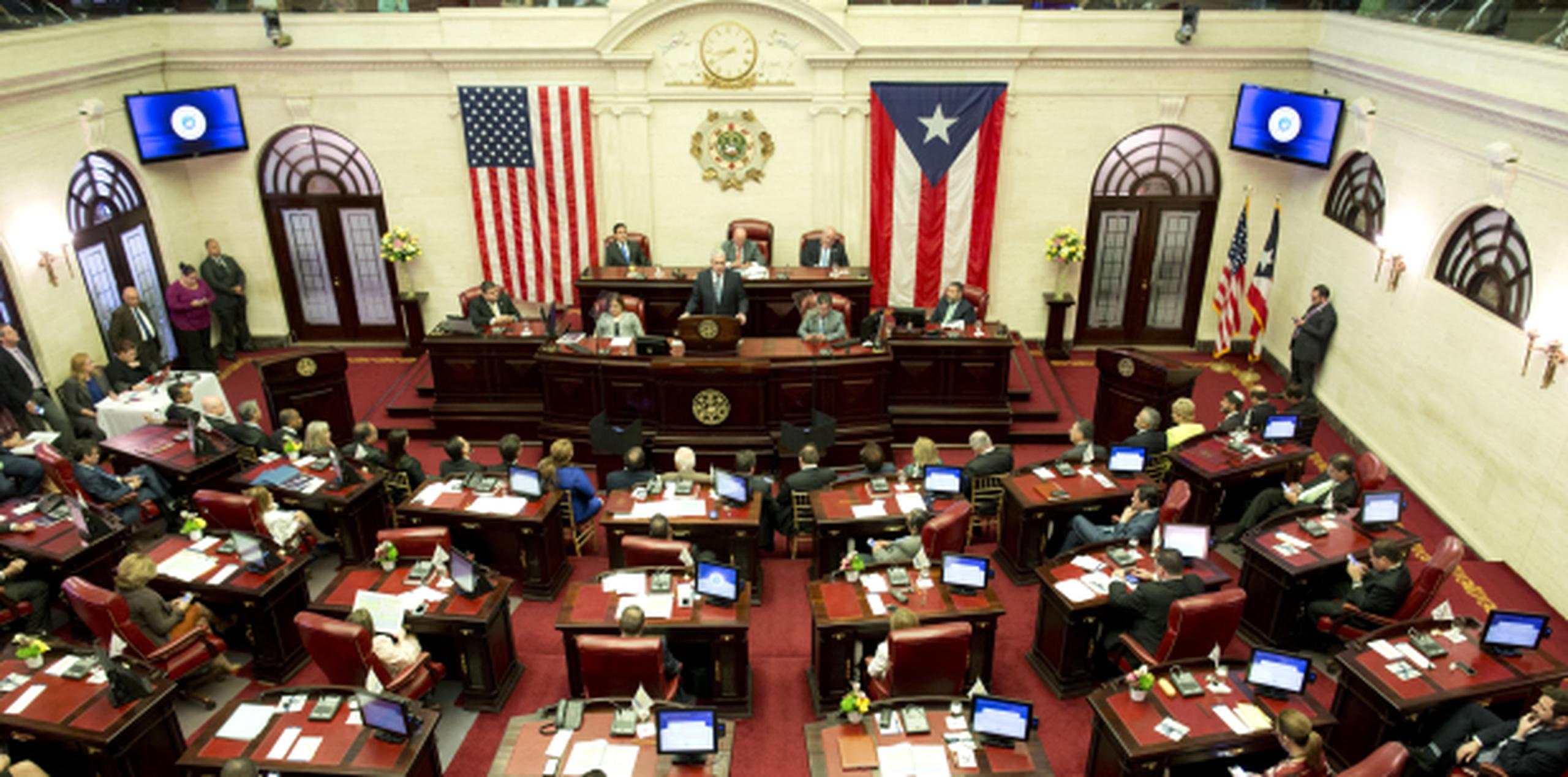 Hemiciclo del Senado de Puerto Rico. (Archivo)