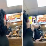Causa para juicio contra clienta que ocasionó altercado en Burger King