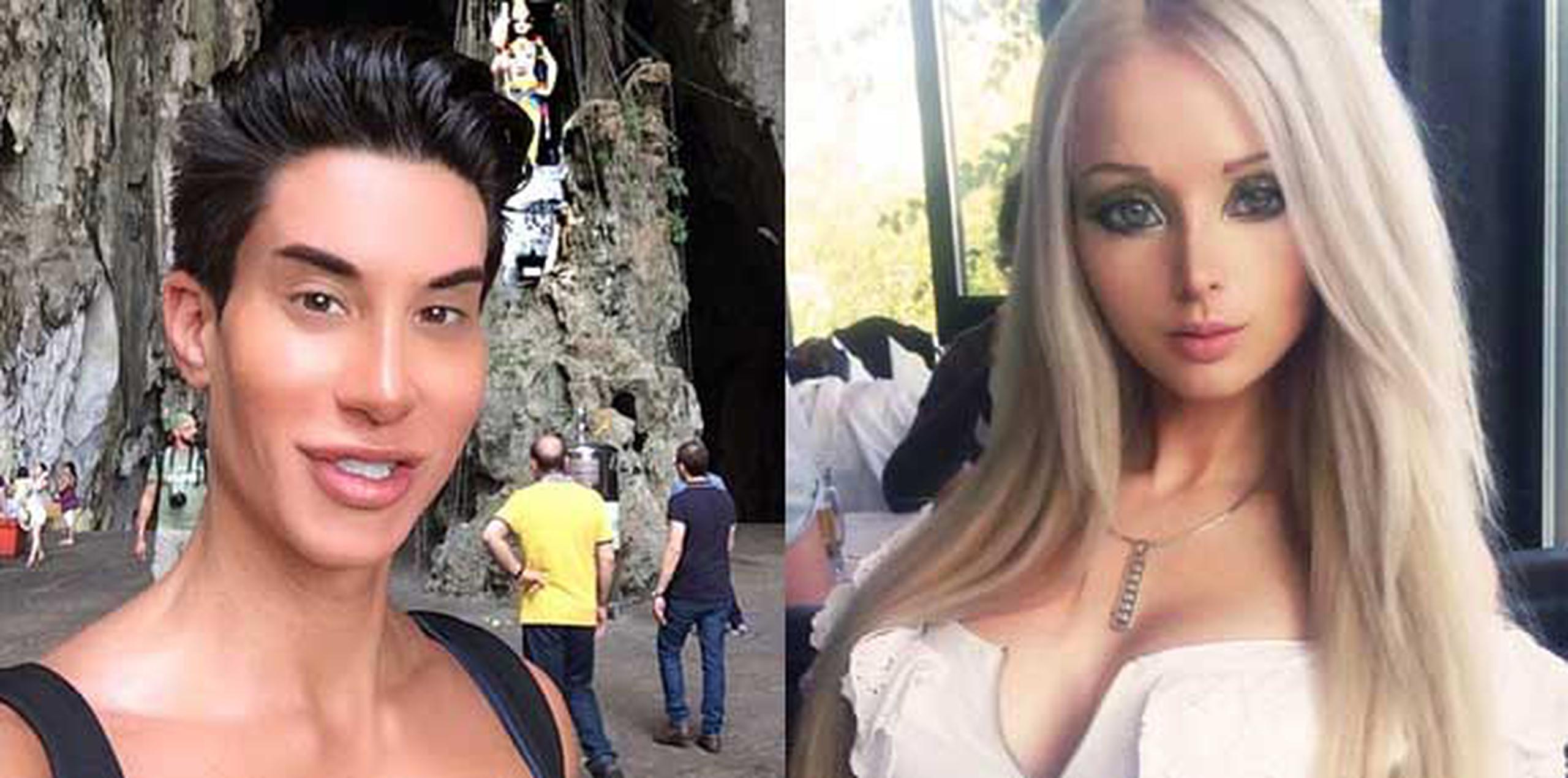 La chica que se parece a barbie top
