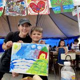 Ofrecen talleres de pintura a niños del suroeste
