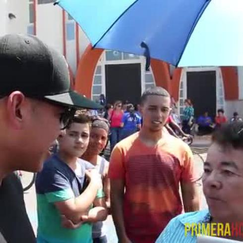 Daddy Yankee llega a Cantera a llevar ayuda