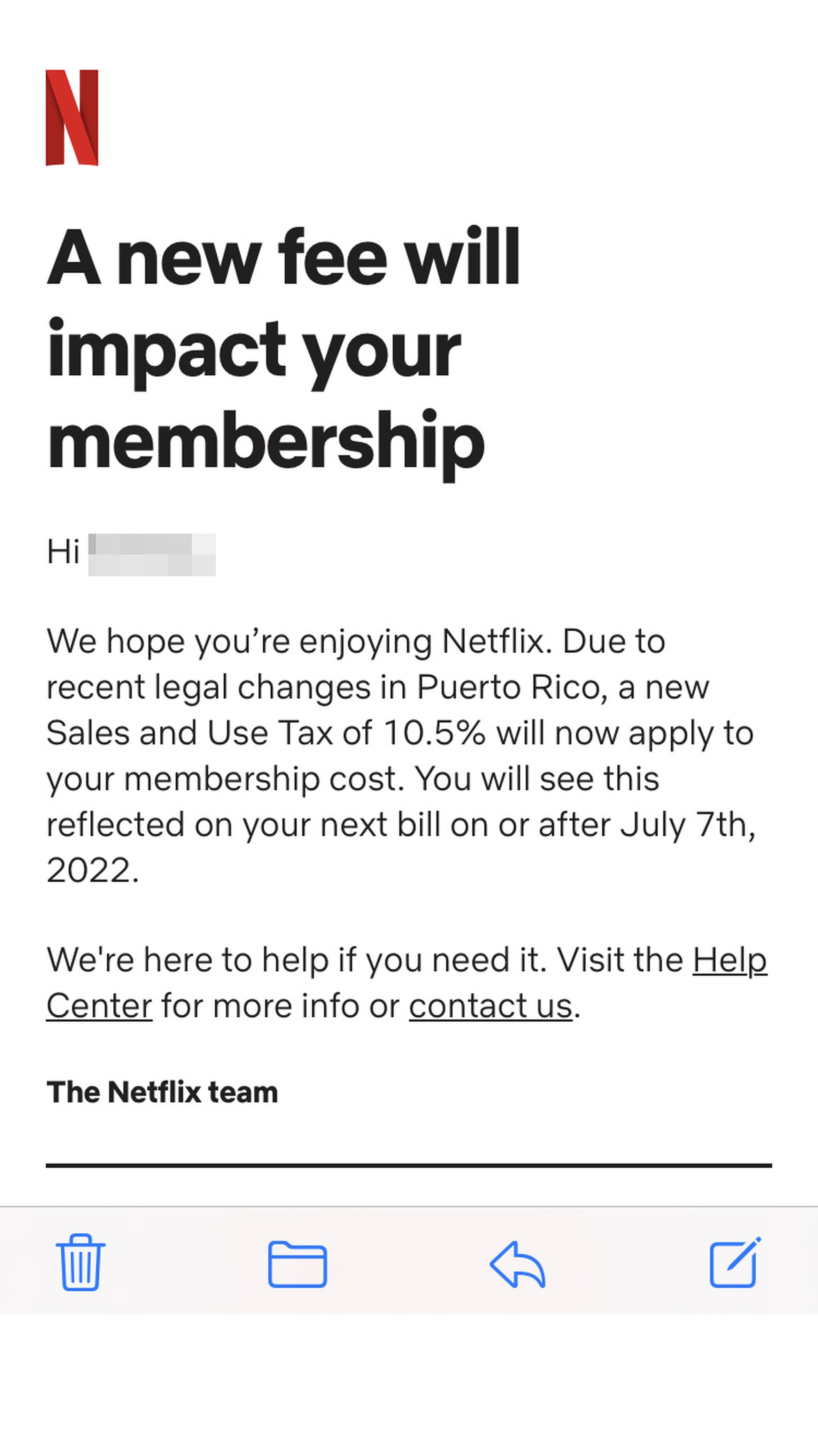 Netflix cobrará IVU.