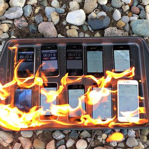  ¿Cuál modelo de iPhone resiste más el fuego?