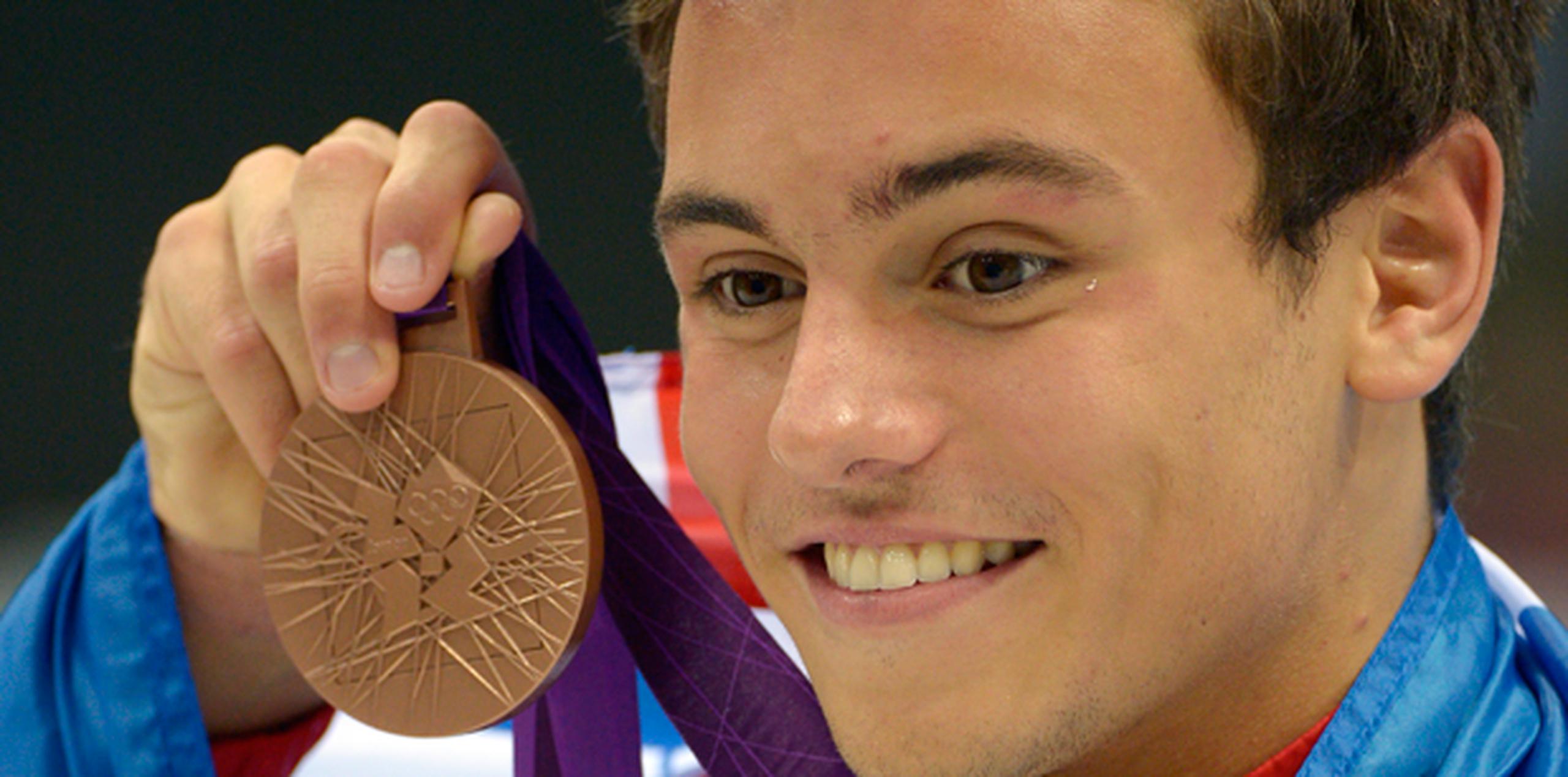 Daley, adorado en el Reino Unido, consiguió el oro en los Europeos de 2008 y logró el bronce en los Juegos Olímpicos de Londres 2012 en su especialidad, el salto desde plataforma 10 metros.  (AP)