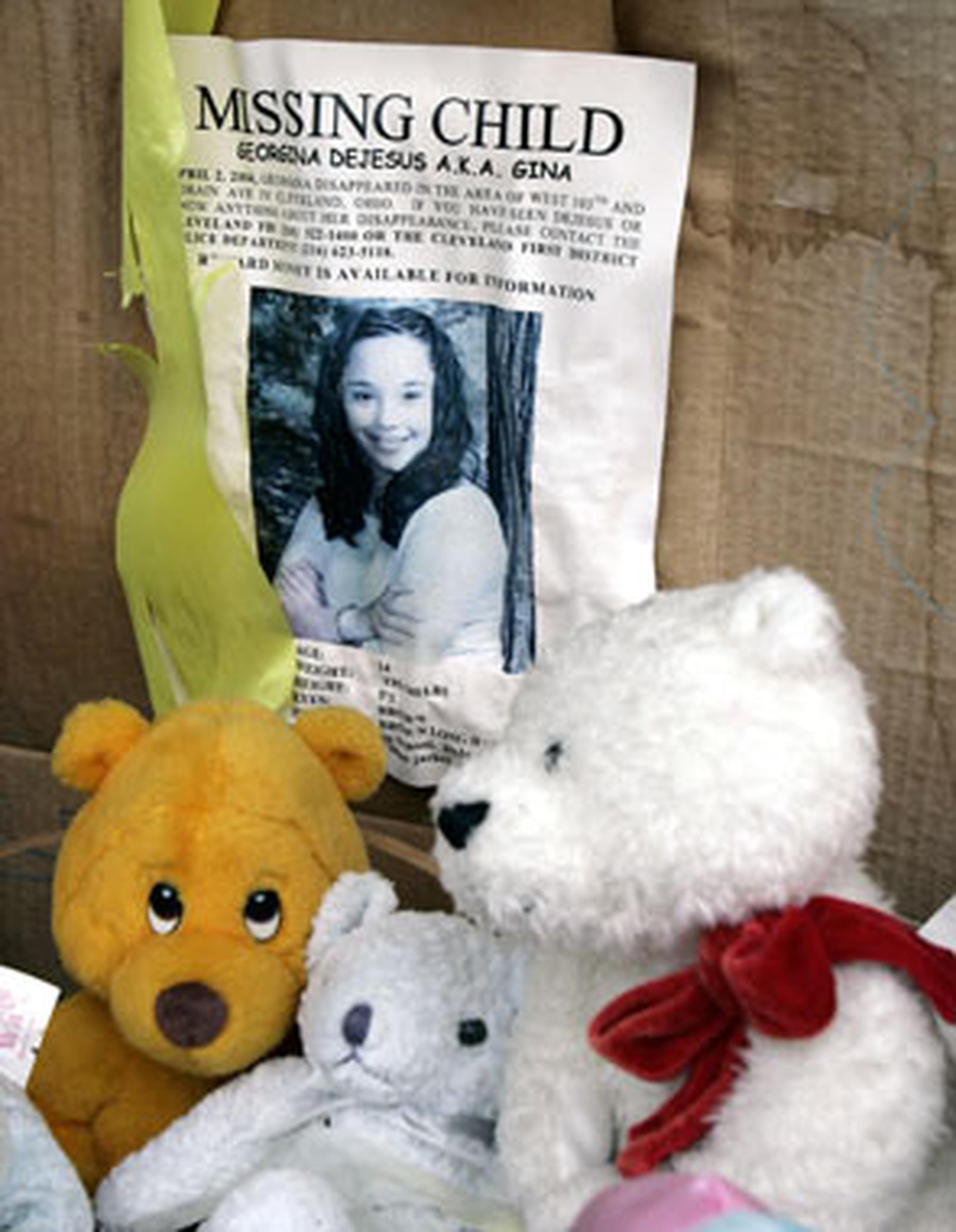 Gina DeJesus desapareció en el 2004 a los 14 años cuando se dirigía a la escuela. (Archivo)