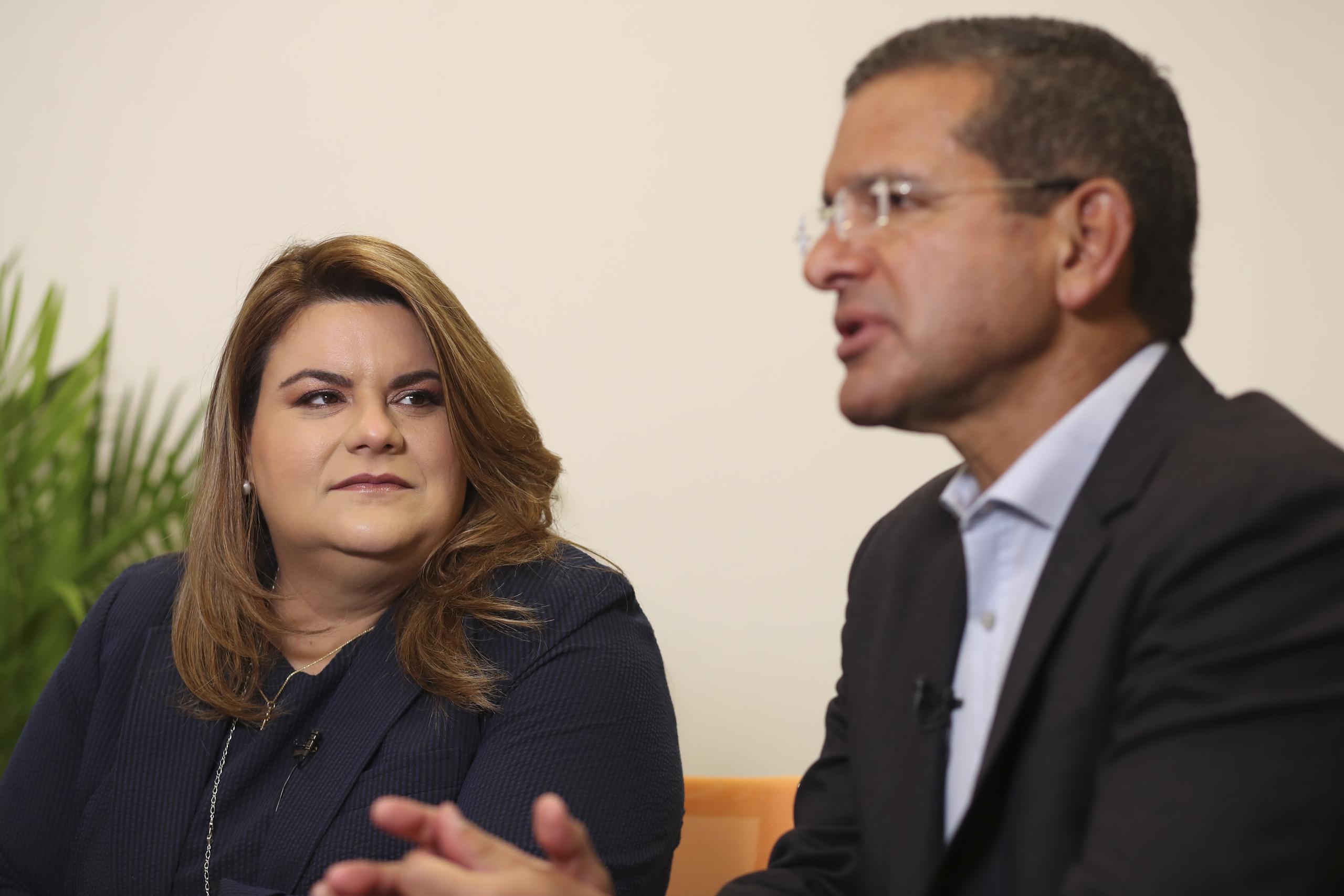 La comisionada residente Jenniffer González, y el gobernador Pedro Pierluisi defendieron el proyecto HR 1522 que impulsa un voto defenitivo de estadidad sí o no para admitir a Puerto Rico como estado.