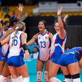Contando con el apoyo del público chileno, la Selección Nacional de Voleibol femenino se impuso por 3-0 sobre Cuba