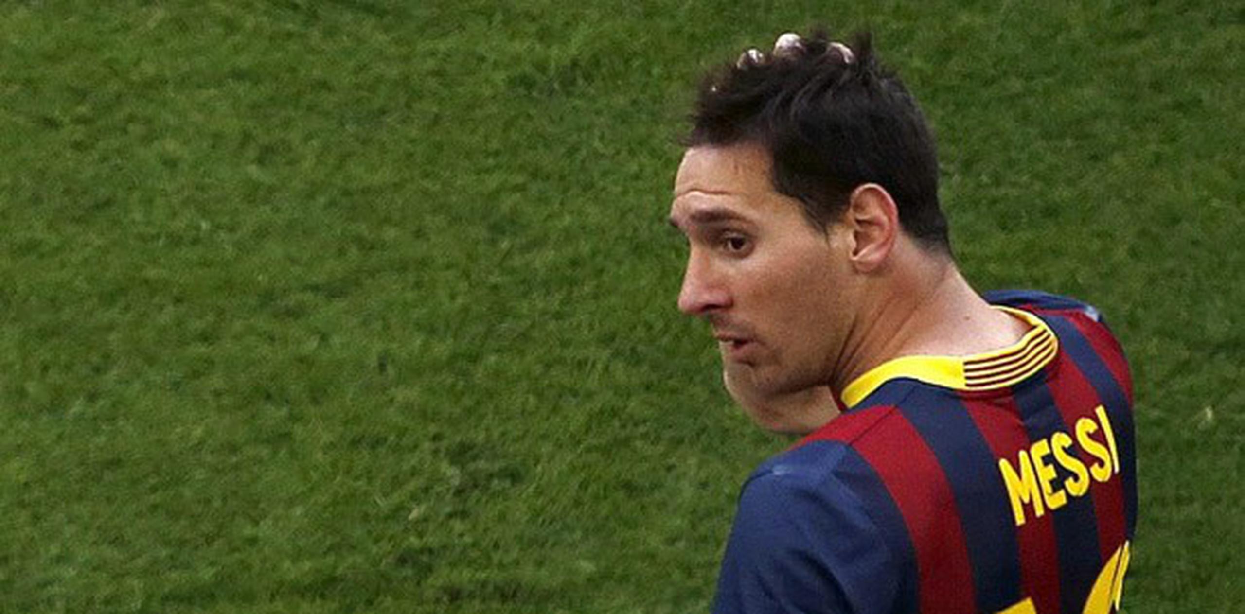 Messi, cuatro veces elegido el mejor jugador del mundo, sostuvo que no fue el único jugador del Barsa que sufrió un bajón futbolístico. (Archivo)