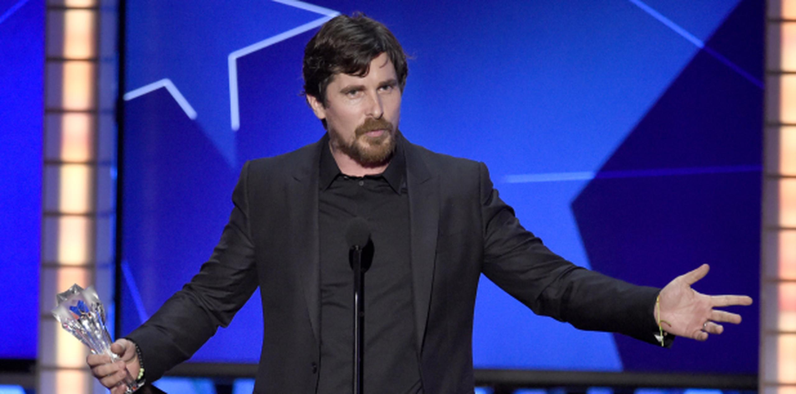 Christian Bale actúa en The Big Short, premiada tras una semana de debate en Hollywood luego de dos años consecutivos de nominaciones al Oscar solo para actores blancos. (AP)