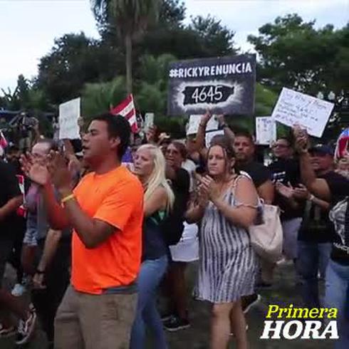 La protesta del cacerolazo llega a Orlando