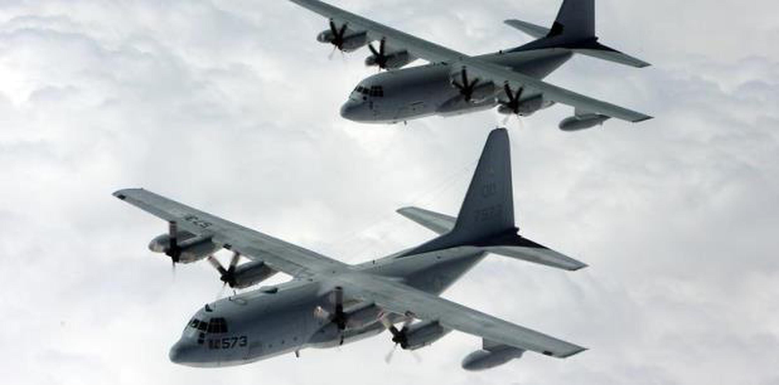 Los soldados iban en un Hercules KC-130. (U.S. Navy / U.S. Department of Defense)