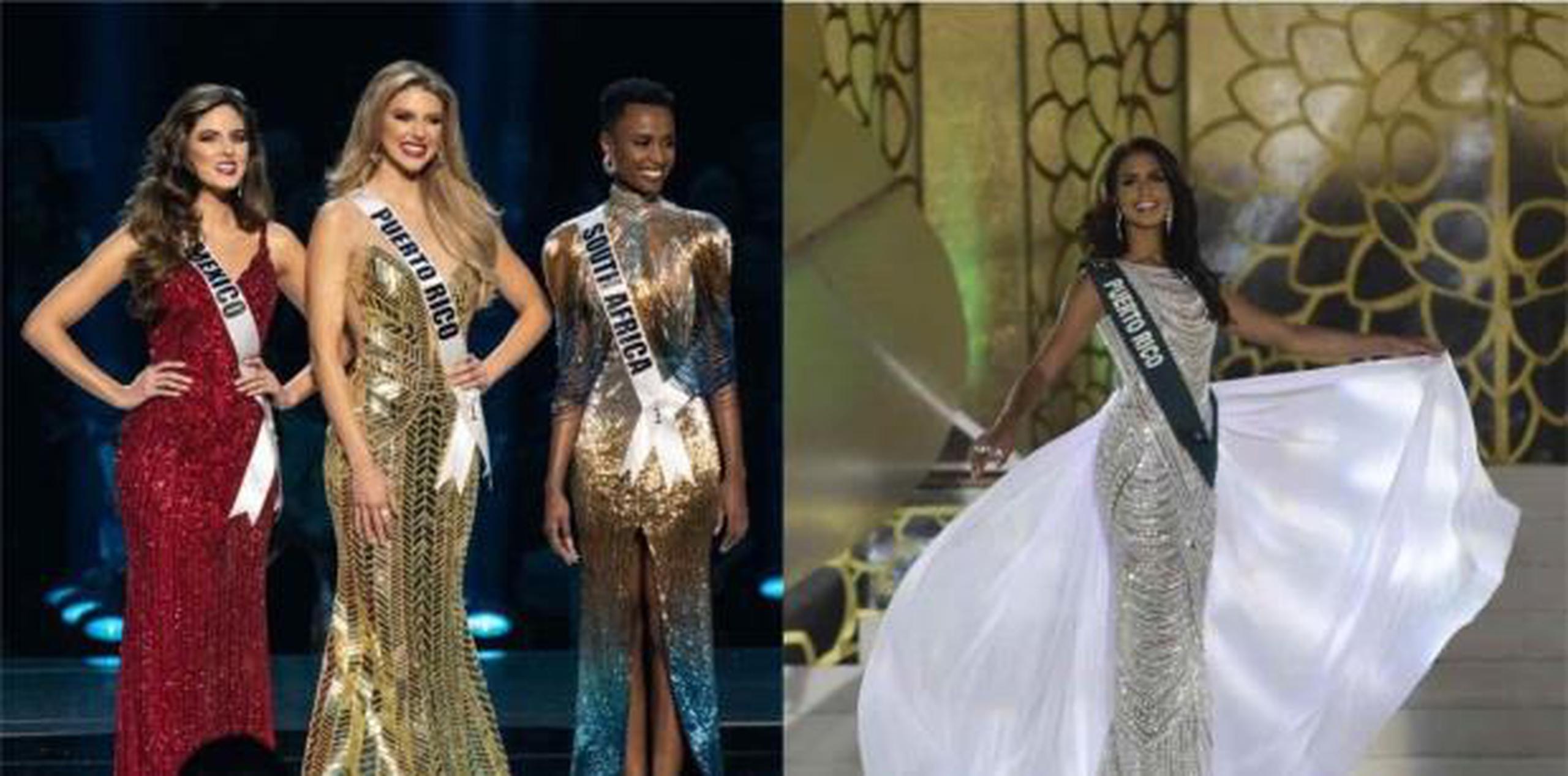 Madison Anderson quedó primera finalista en Miss Universe, mientras que Nellys Pimentel se alzó con la corona de Miss Earth. (Montaje)