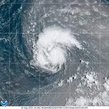 Sam alcanza fuerza de huracán en aguas del Atlántico