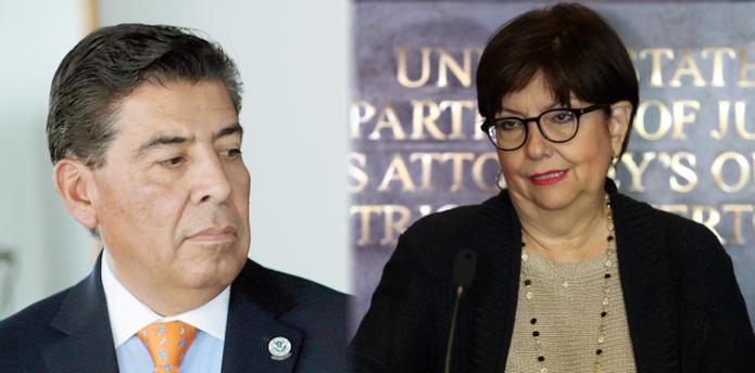Arellano y Rodríguez se estarían reuniendo en privado para conversar en relación a la seguridad en el aeropuerto tras su intercambio público. (Archivo)