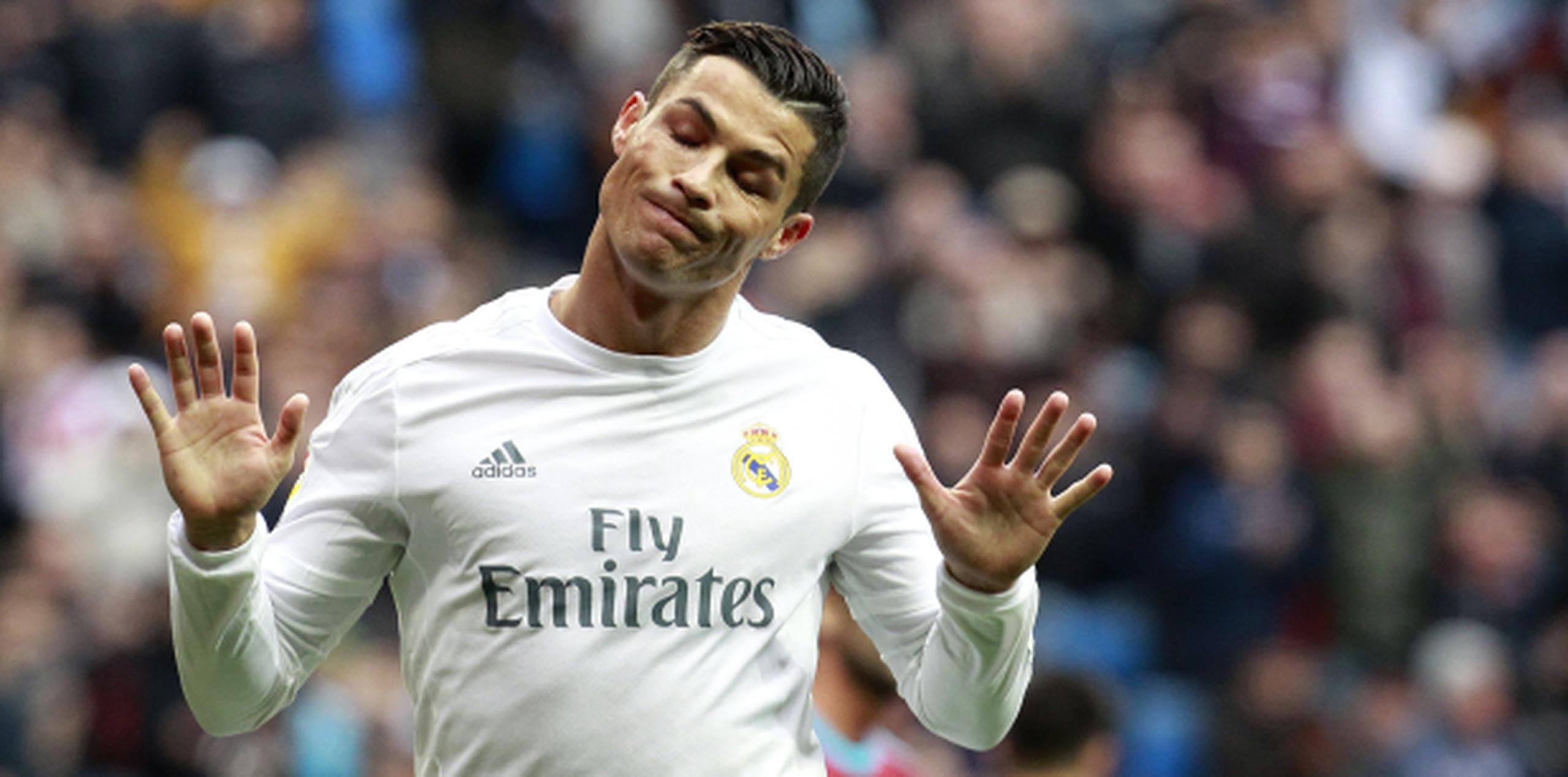 El astro portugués Cristiano Ronaldo considera que está hecho "para ser el mejor". (EFE/Víctor Lerena)