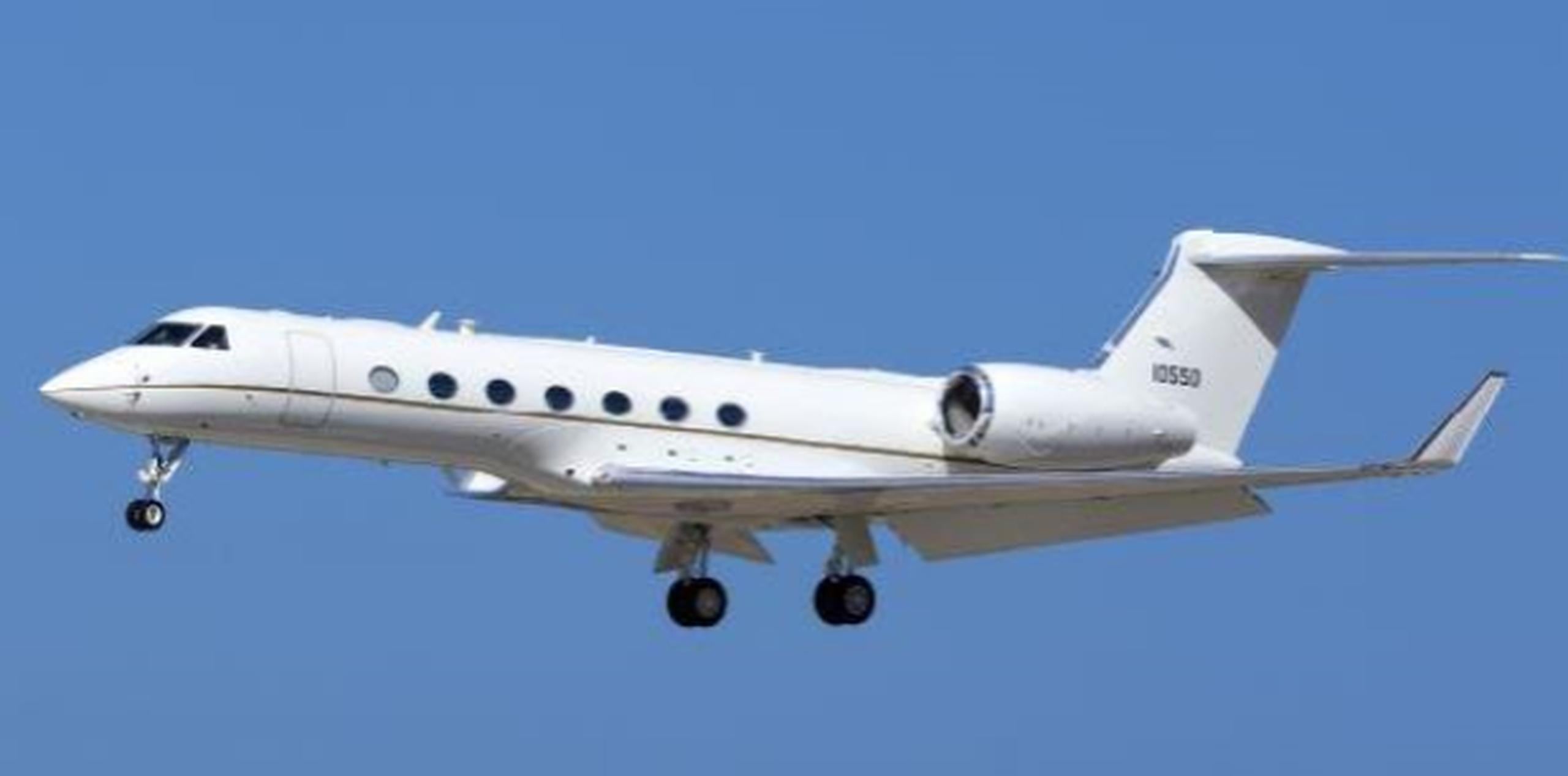 La aeronave accidentada es un Gulfstream 3, como el que se ilustra en la foto. (Shutterstock)