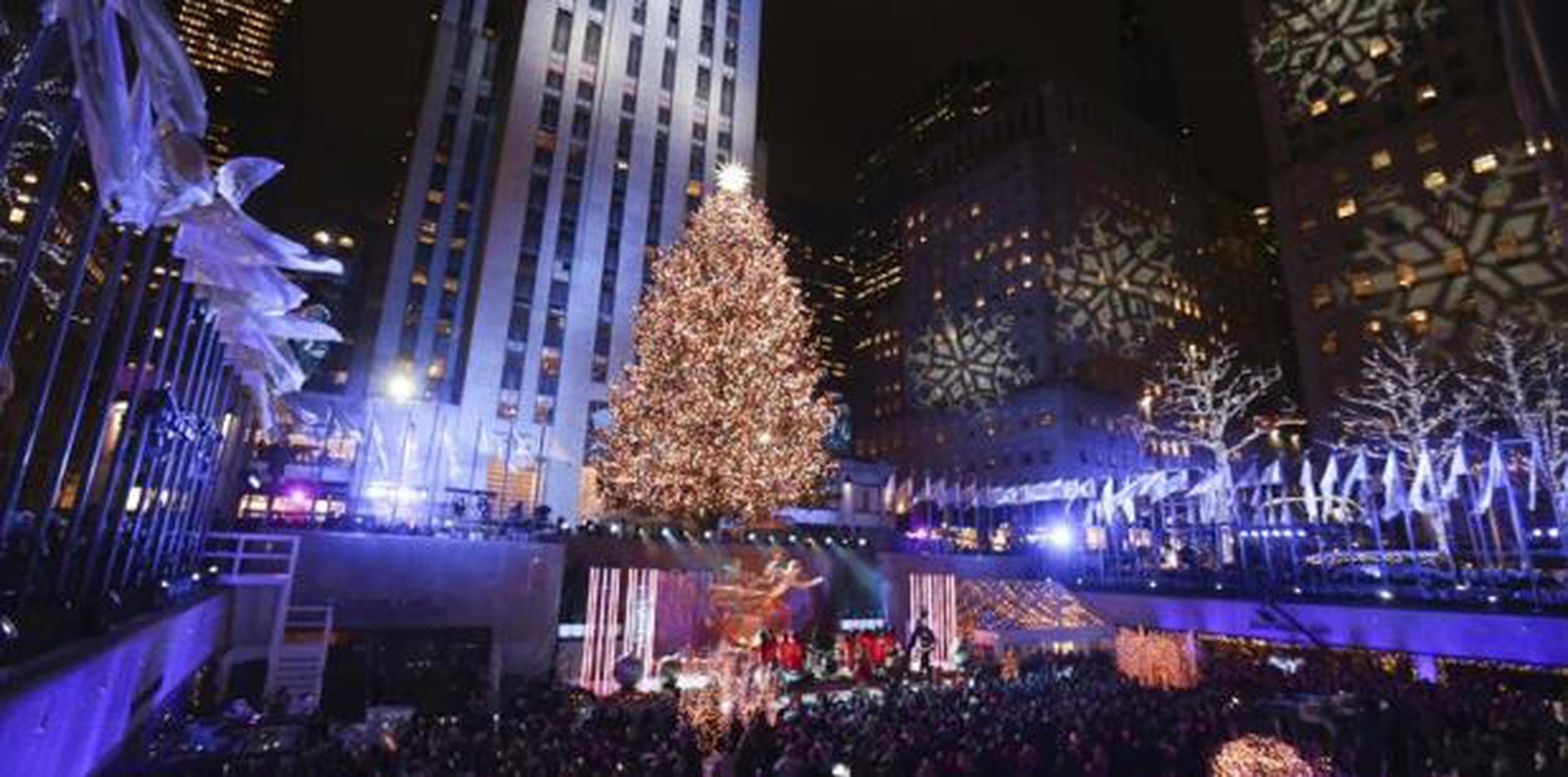 La ceremonia del Rockefeller Center se celebra desde 1931. (Brent N. Clarke / Invision / AP)