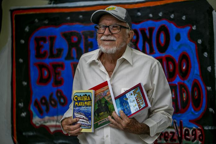Desde pequeño, Benjamín vivió la presencia militar en Culebra y fue activista para que abandonara la isla municipio en los años 70. Varias de esas vivencias están recogidas en libros de su autoría.