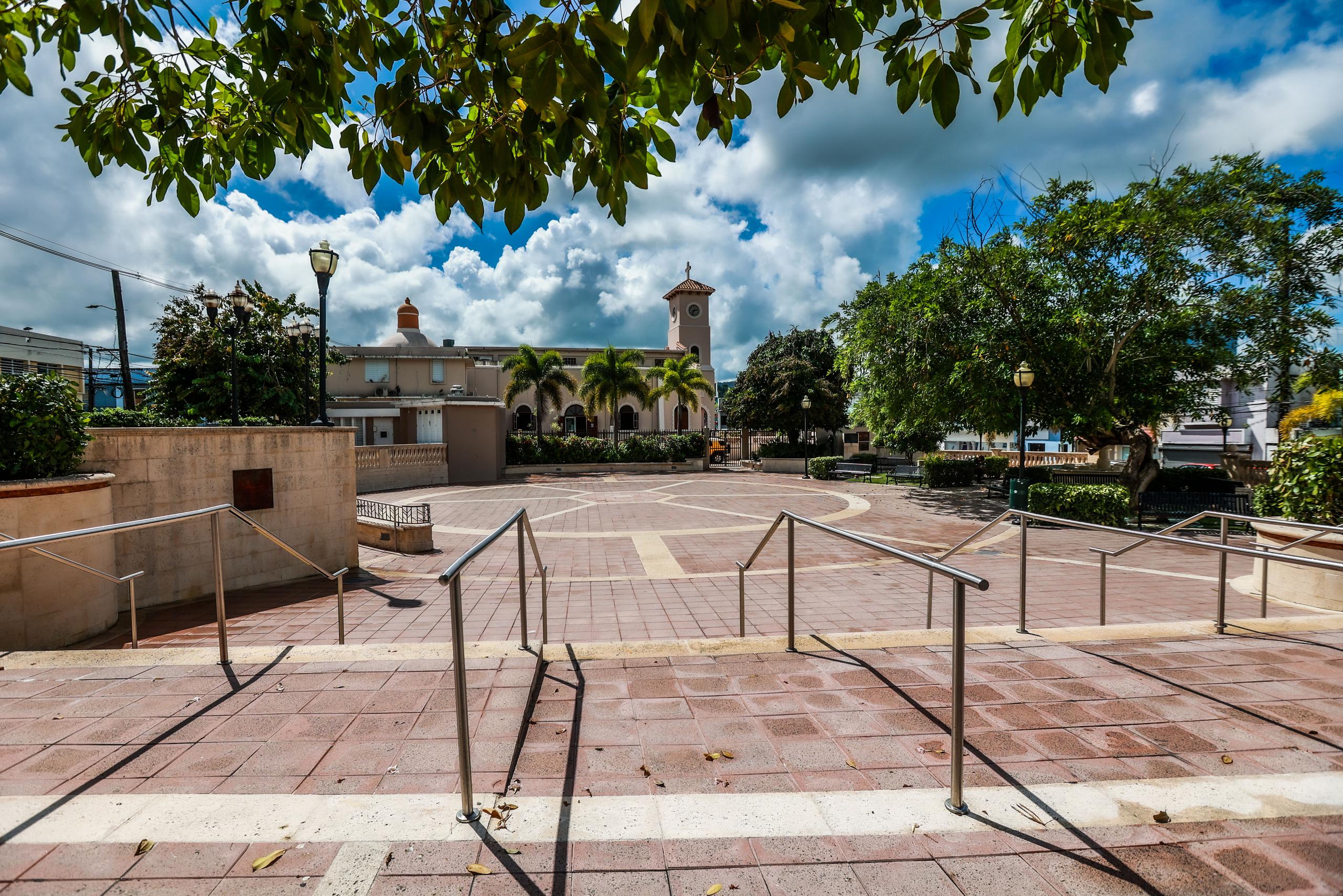 La remodelación de  la plaza pública Franklin Delano Roosevelt es uno de los principales proyectos del municipio de Corozal.