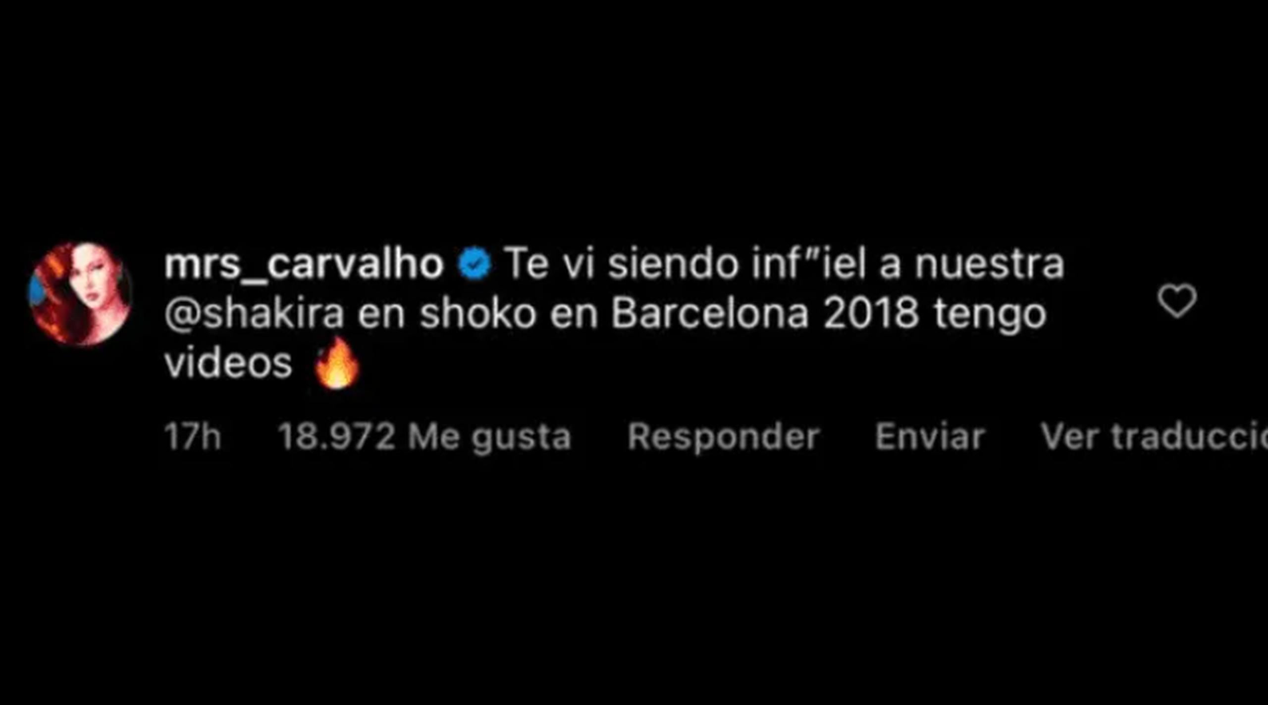 Modelo amenaza con publicar video de Gerard Piqué siéndole infiel a Shakira en 2018.