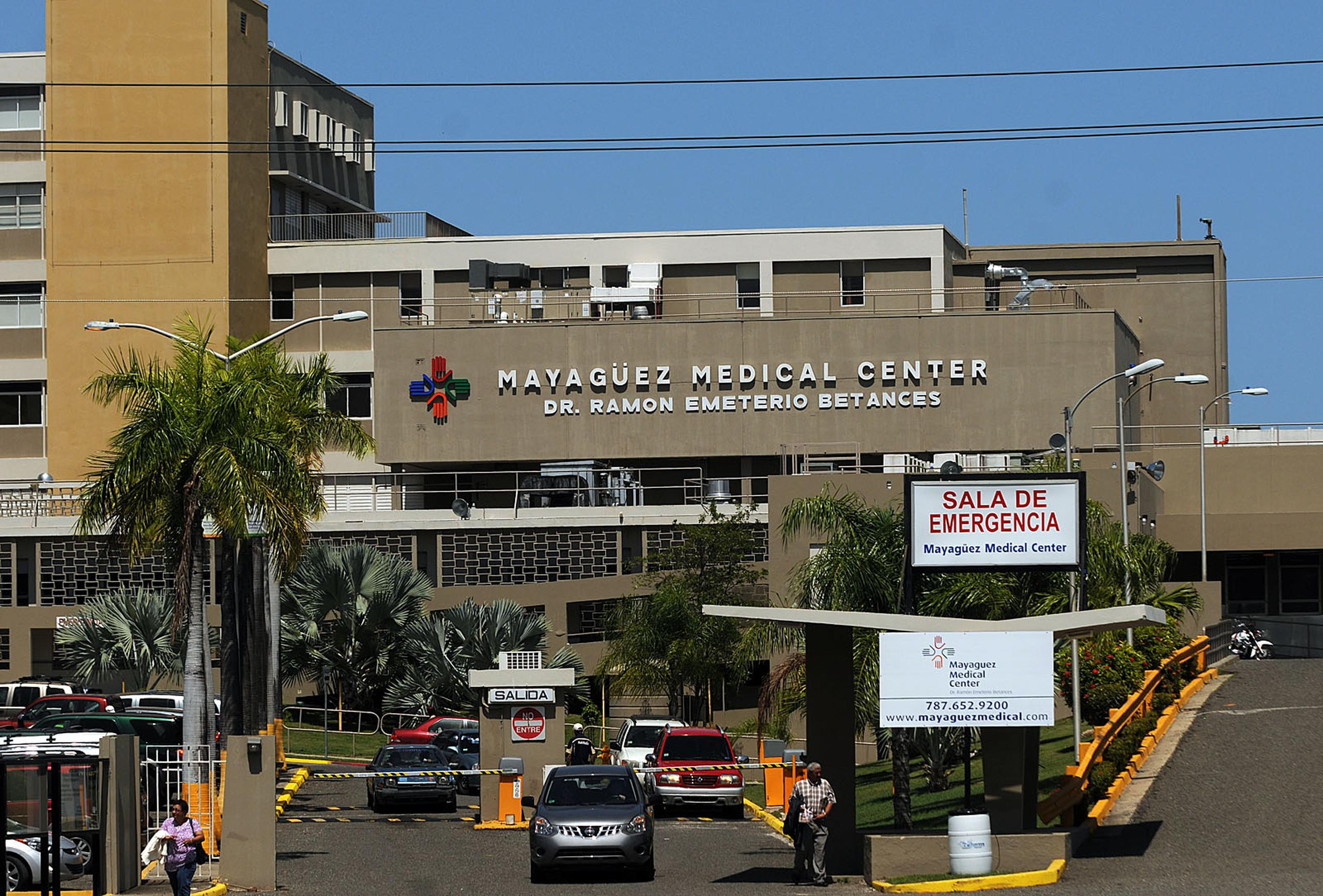 Foto del Centro Médico de Mayagüez.