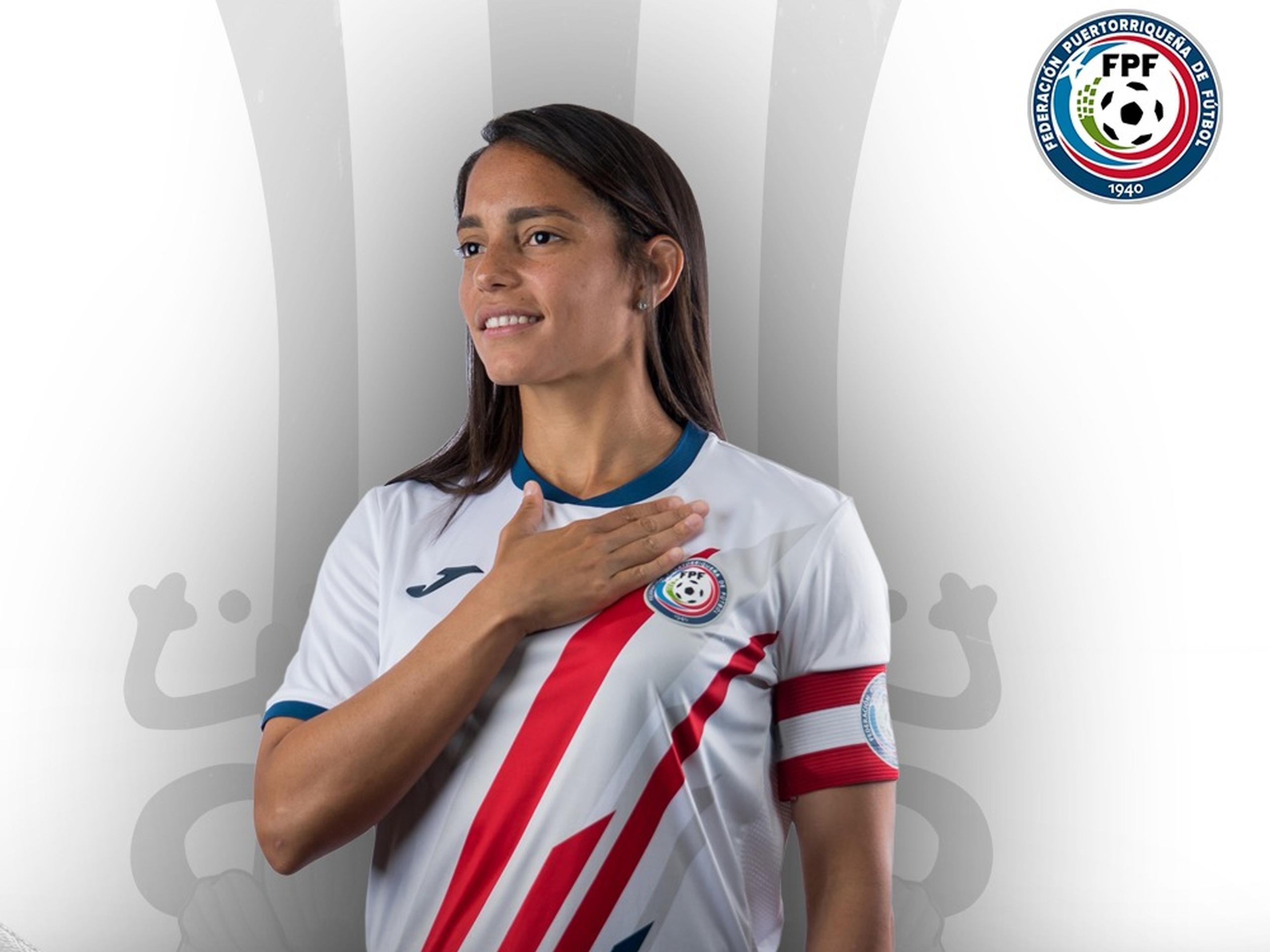 Laura Suárez es la capitana de la Selección Nacional de Fútbol.