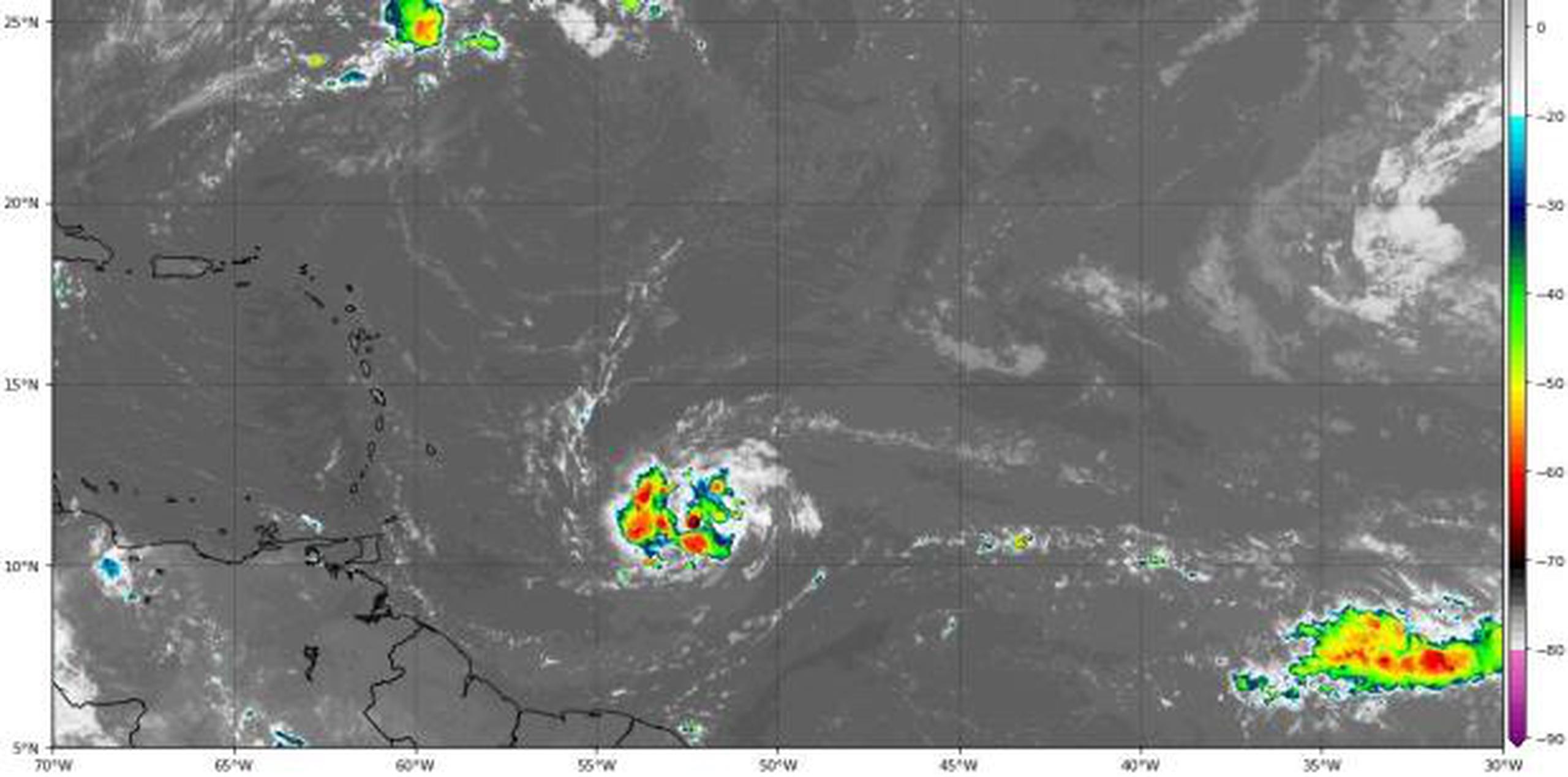 Una vigilancia de tormenta tropical significa que condiciones de tormenta son posible en la zona bajo alerta en las próximas 48 horas. (NOAA)
