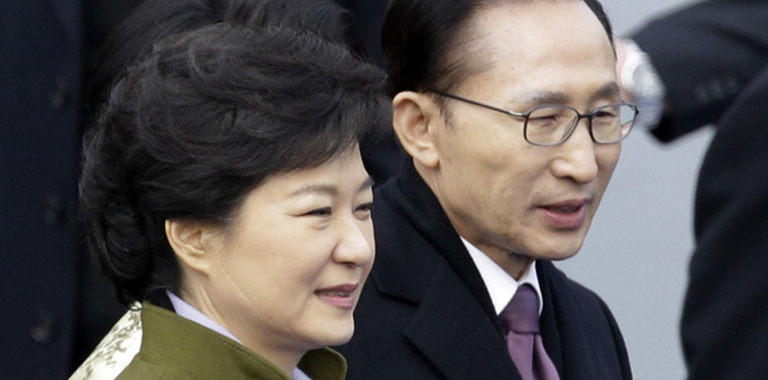 Park Geun-hye, presidenta surcoreana. (Prensa Asociada)