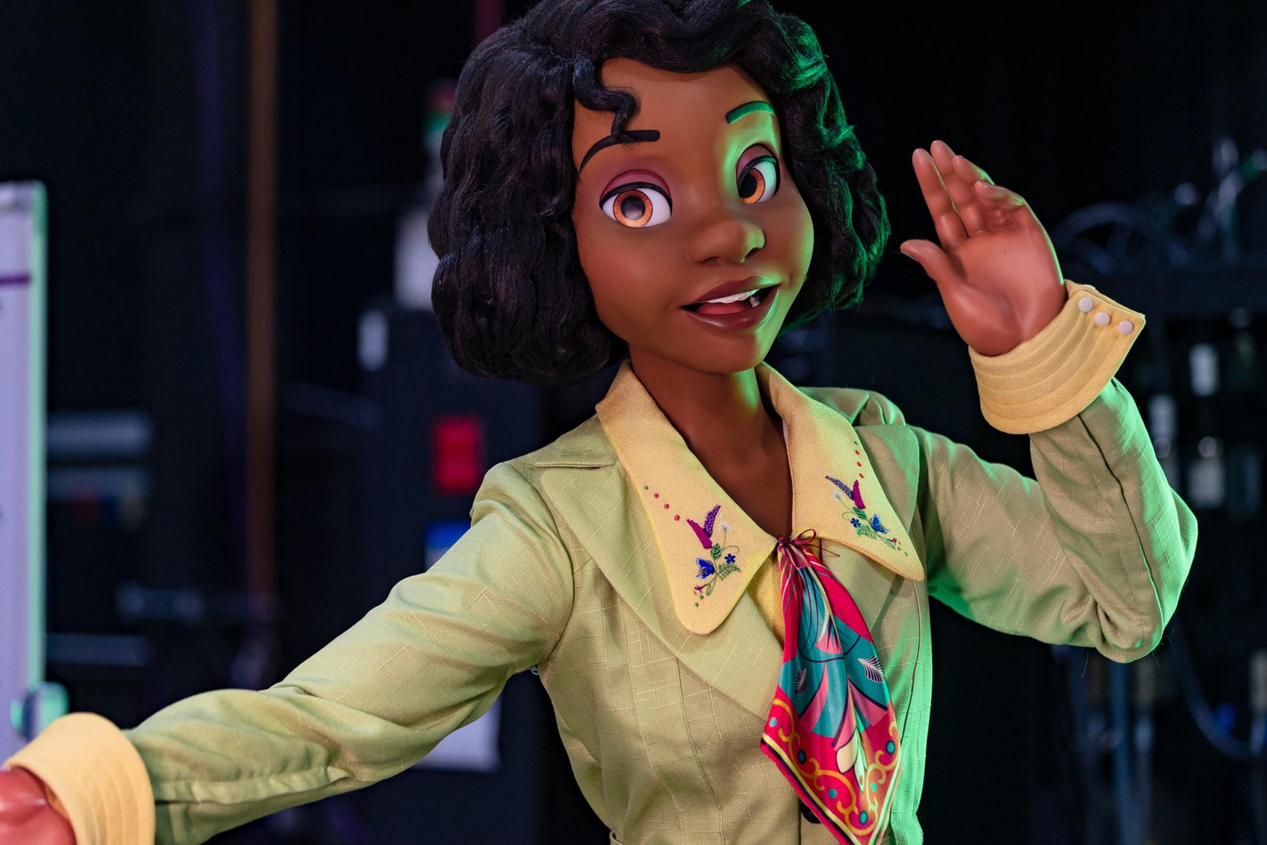 La atracción “Tiana’s Bayou Adventure” en Magic Kingdom contará con el primer "audio-animatronic" o robot de la princesa Tiana.