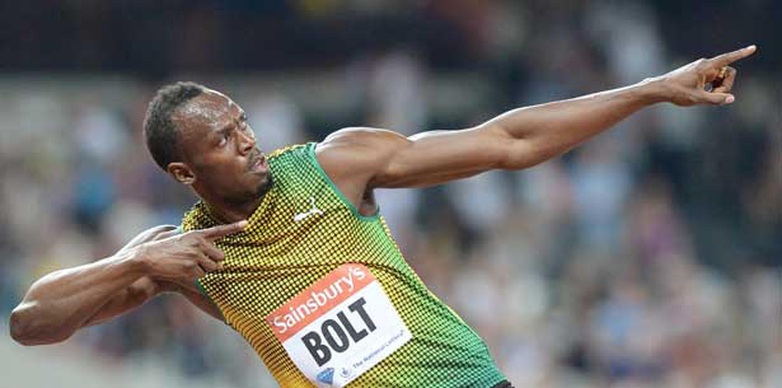 Usain Bolt descartó correr 1,500.  (EFE/EPA/Andy Rain)
