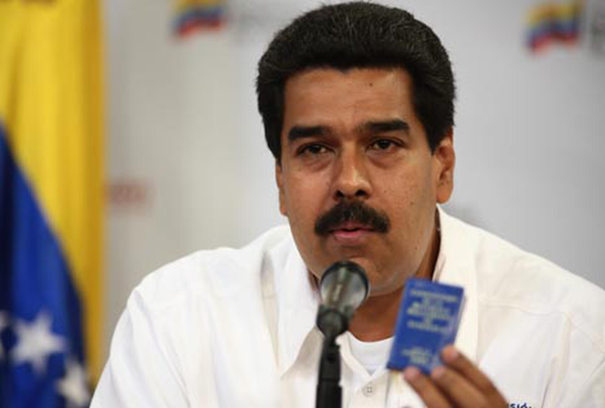 Nicolás Maduro (EFE/Marcelo García)