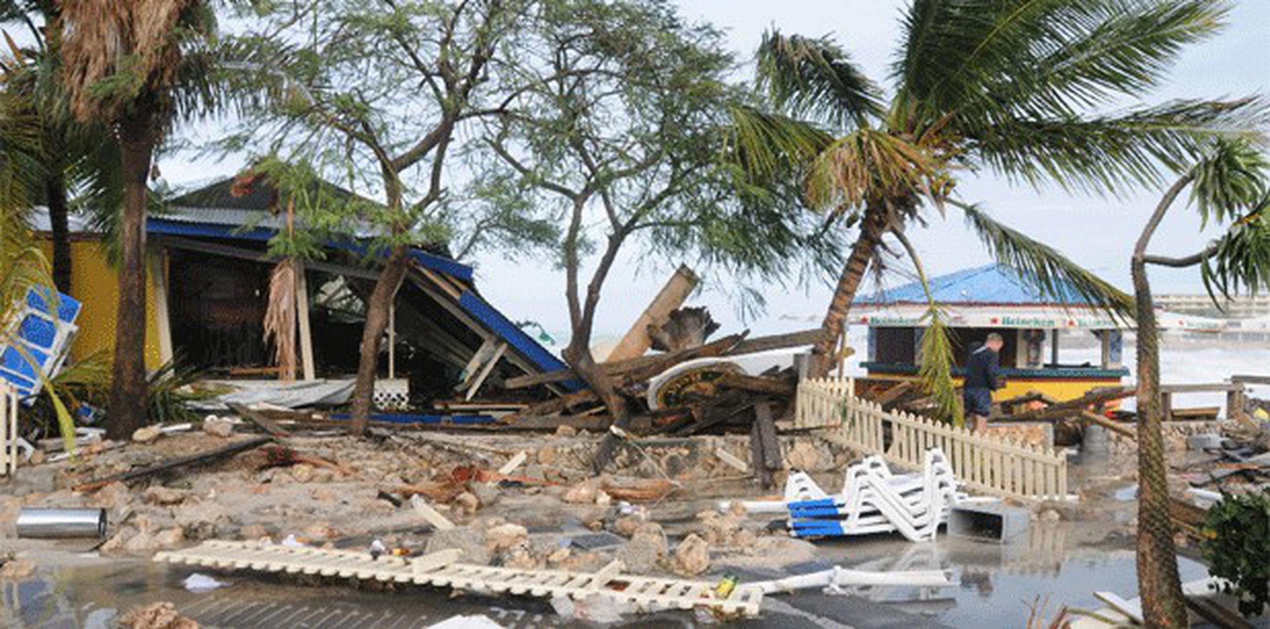 En 2008, el huracán Omar pasó cerca de Puerto Rico y causó daño en las islas vecinas como en San Martín. Este años se volverá a utilizar ese nombre. (Archivo)