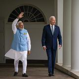 Biden saca la alfombra roja para recibir al primer ministro de India