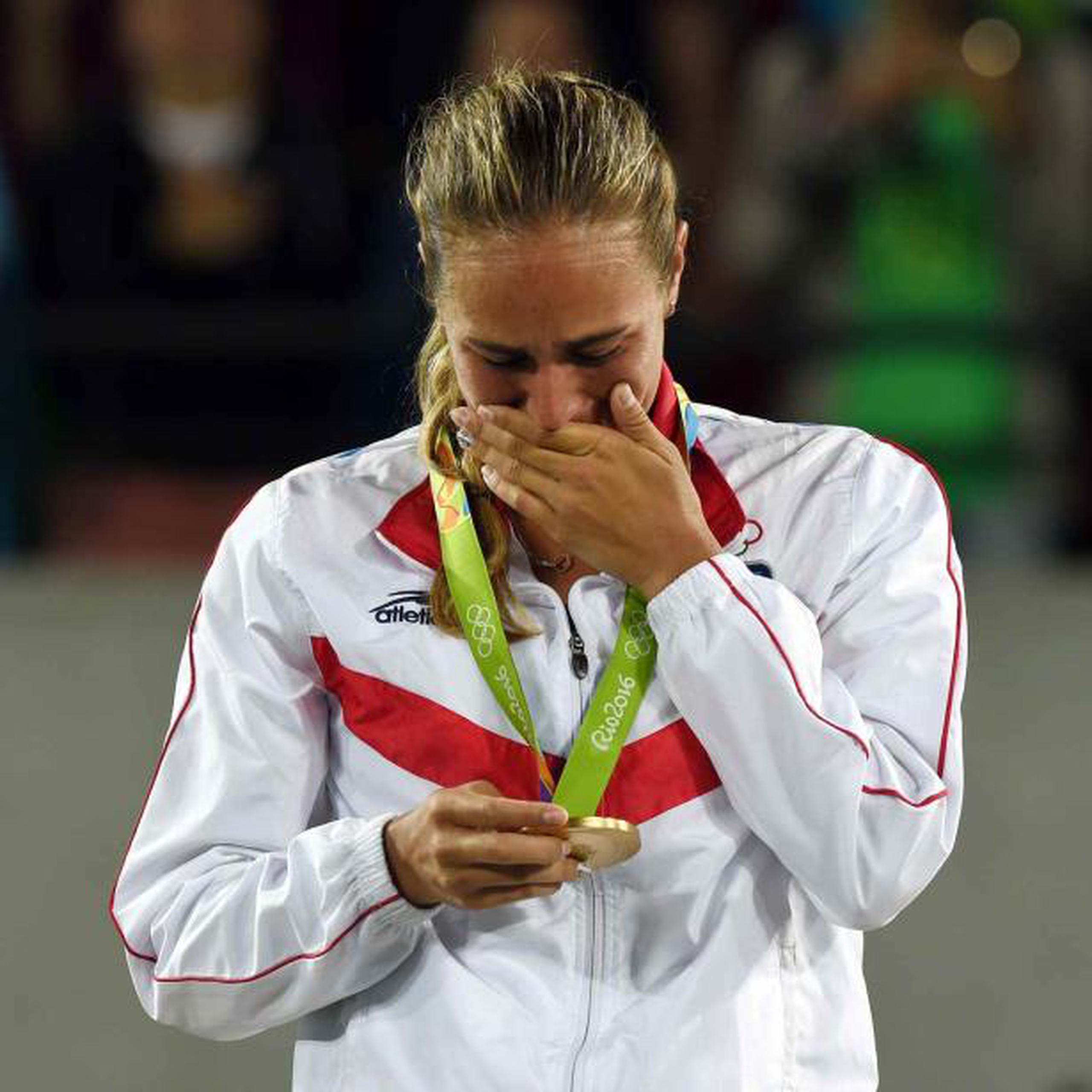 En contra de los pronósticos, Mónica Puig ganó oro en los Juegos Río 2016. (Archivo)