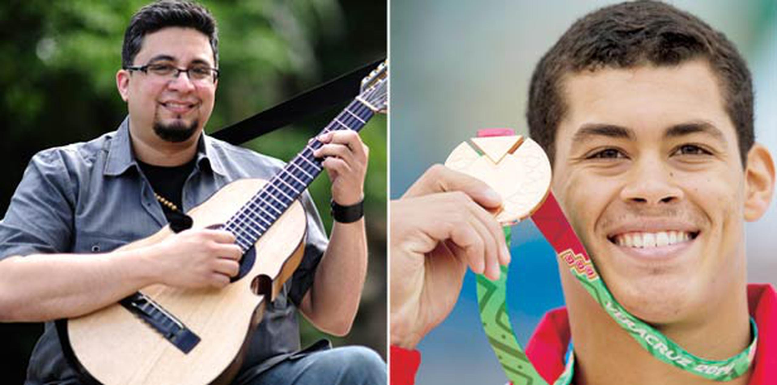 Tanto el músico Quique Domenech como el clavadista olímpico Rafael Quintero residen en Estados Unidos. (Archivo)