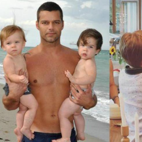 El crecimiento de Matteo y Valentino, los hijos de Ricky Martin