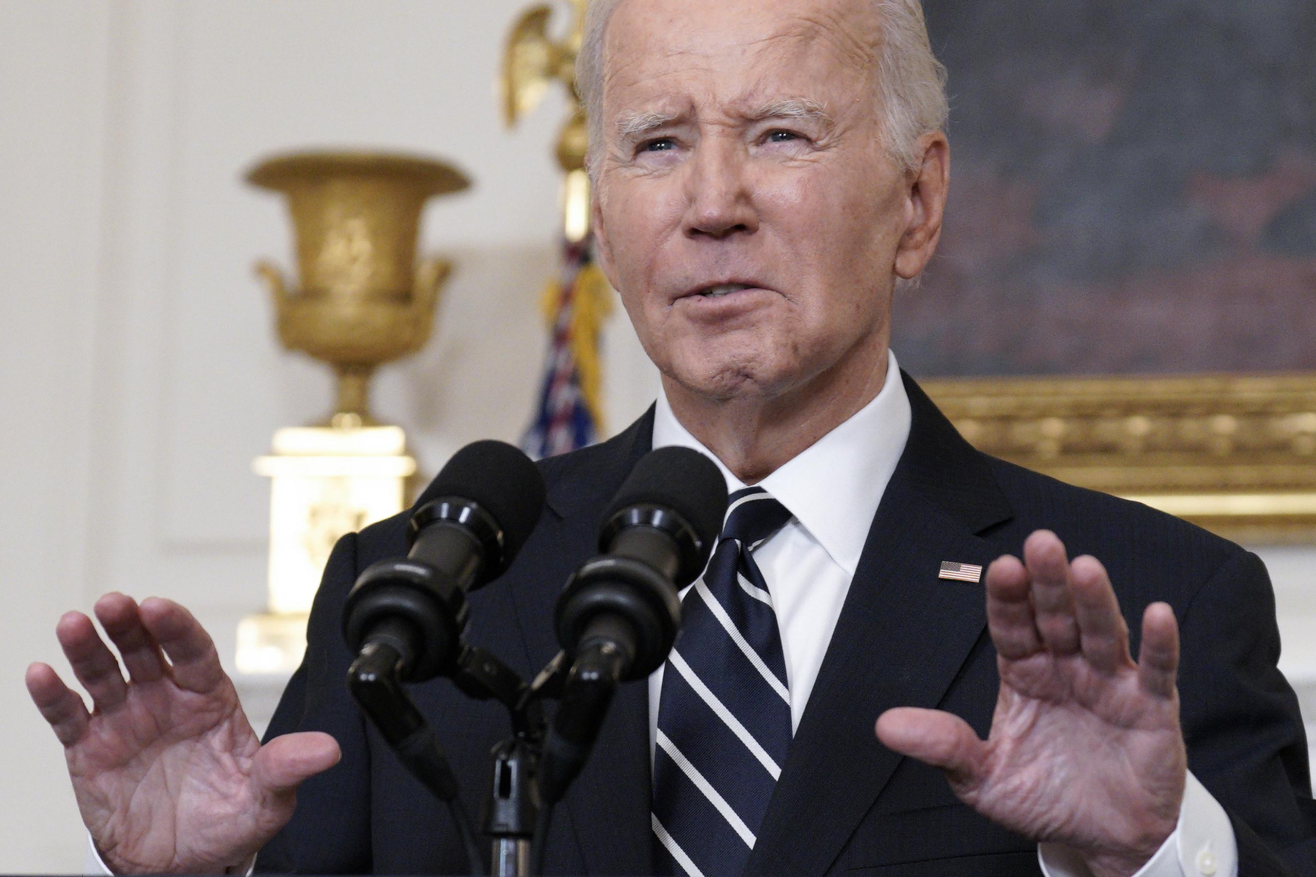El Presidente de los Estados Unidos, Joe Biden (EFE/EPA/Yuri Gripas / POOL)