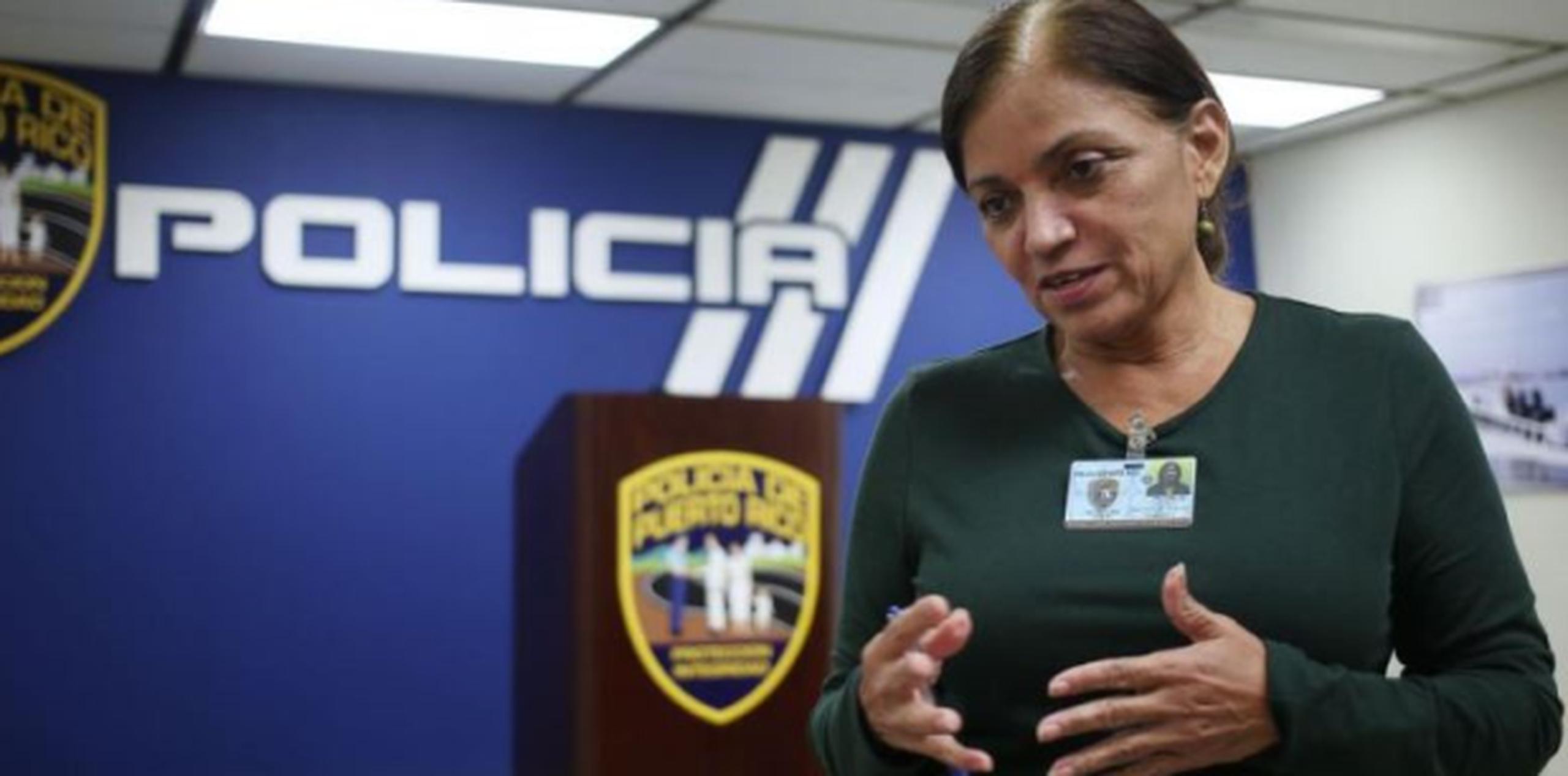La teniente Ana D. Rosario Morales, directora de la División de Homicidios del CIC de San Juan, explicó que los disparos fueron a corta distancia. (vanessa.serra@gfrmedia.com)