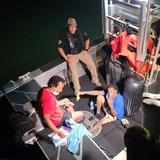 Realizan operación de rescate en la Bahía de San Juan